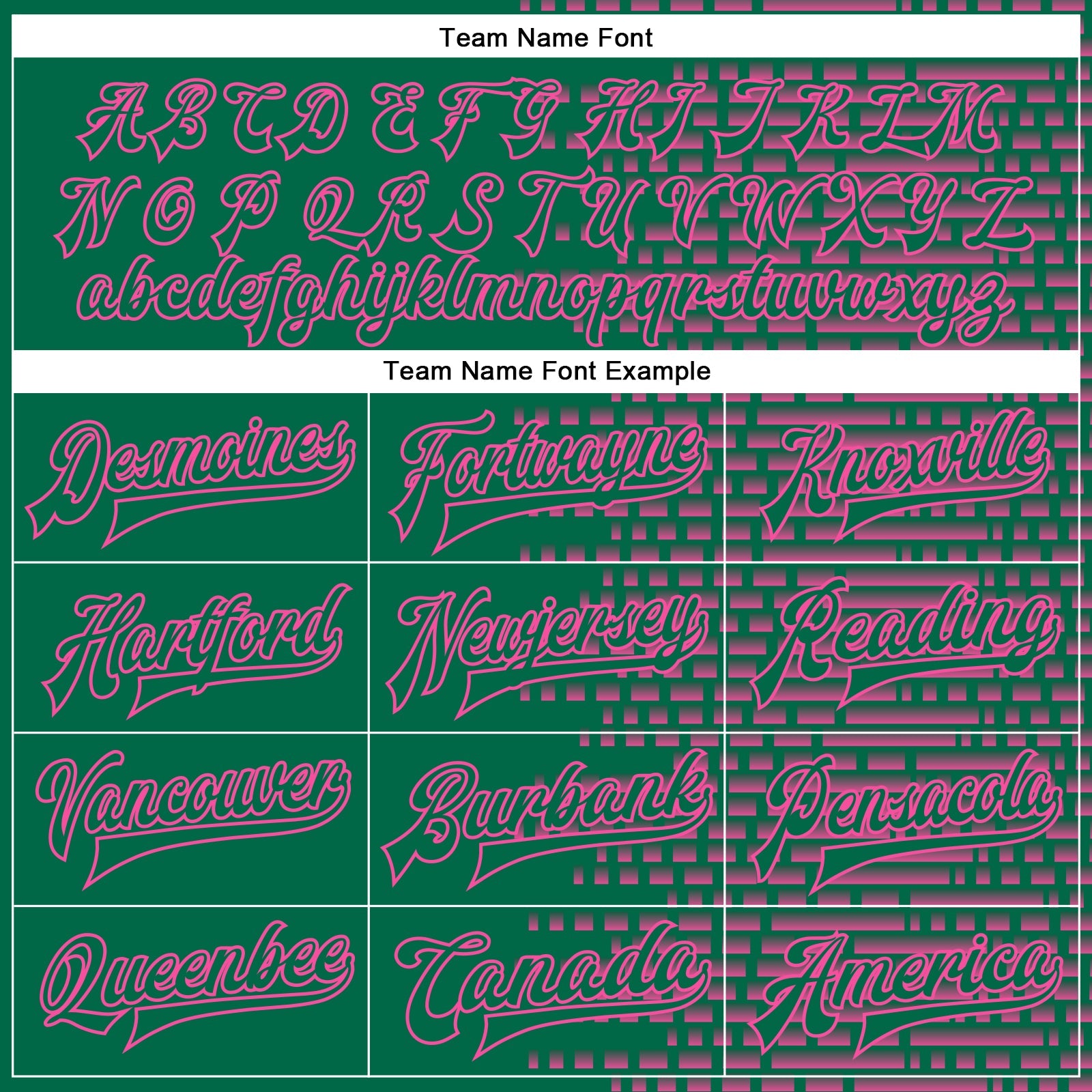 Custom Kelly Green Pink Halftone 3D Pattern Design Bomber Full-Snap Varsity Letterman Jacket view 6