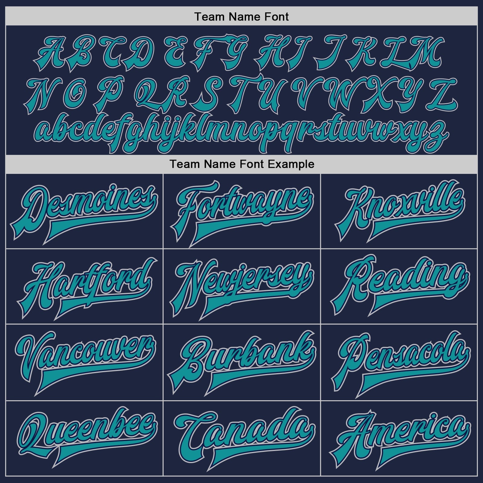 Custom Navy Teal-Gray Bomber Full-Snap Varsity Letterman Two Tone Jacket view 6