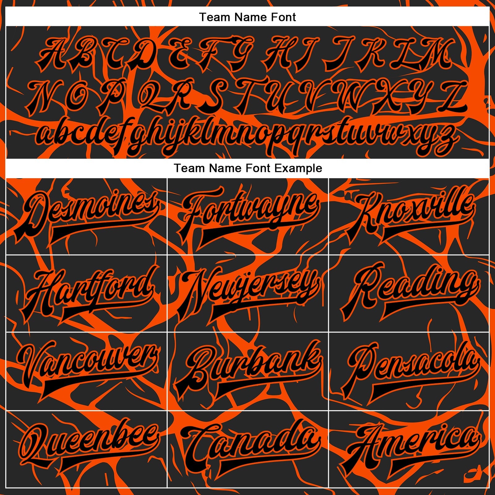 Custom Black Orange Abstract Network 3D Pattern Design Bomber Full-Snap Varsity Letterman Jacket view 6