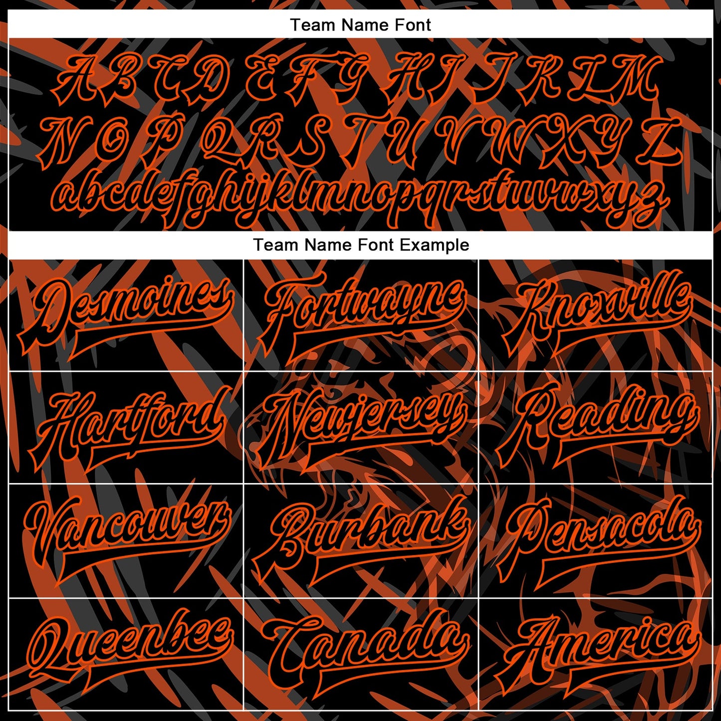 Custom Black Orange Tiger 3D Pattern Design Bomber Full-Snap Varsity Letterman Jacket view 6