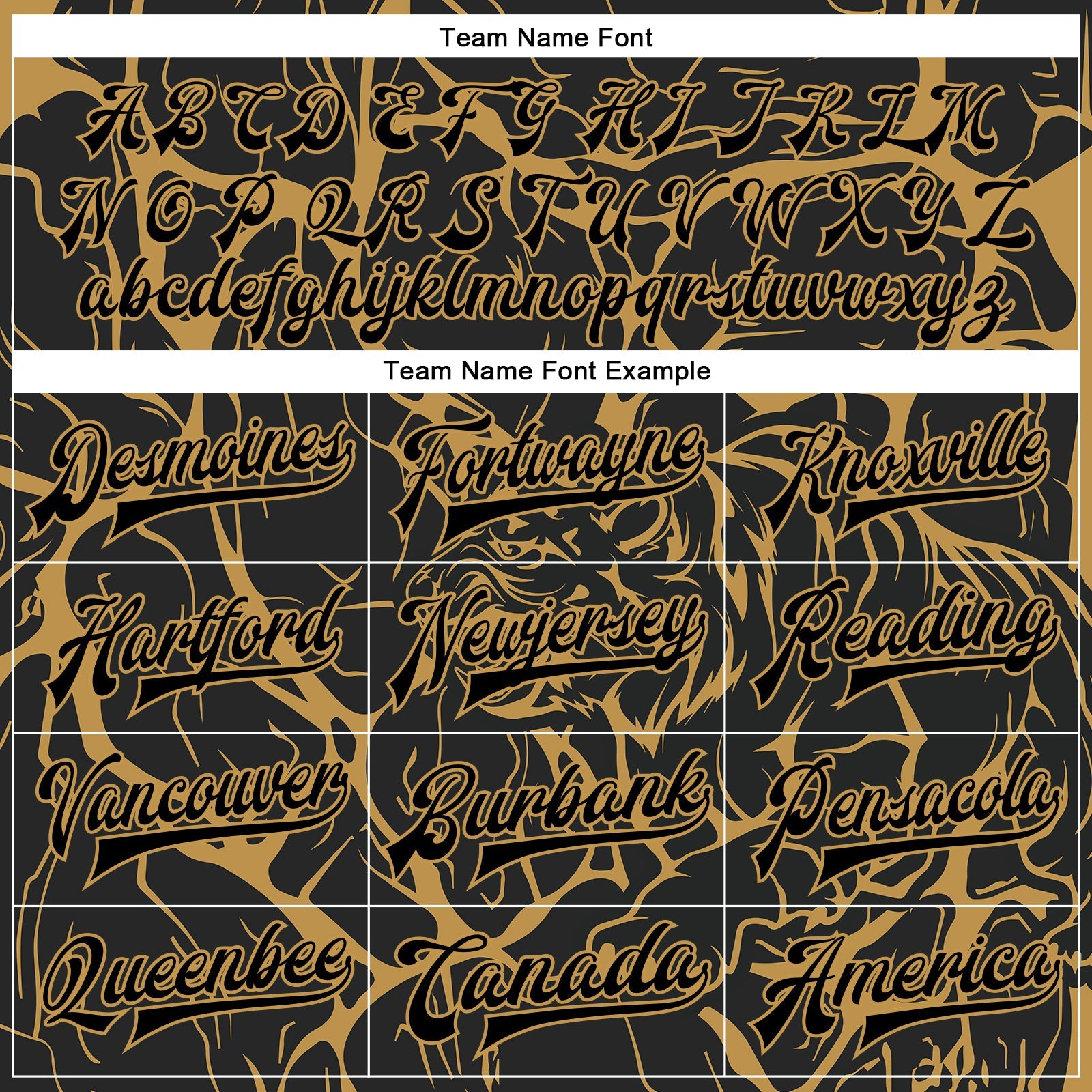 Custom Black Old Gold Abstract Network And Tiger 3D Pattern Design Bomber Full-Snap Varsity Letterman Jacket view 6
