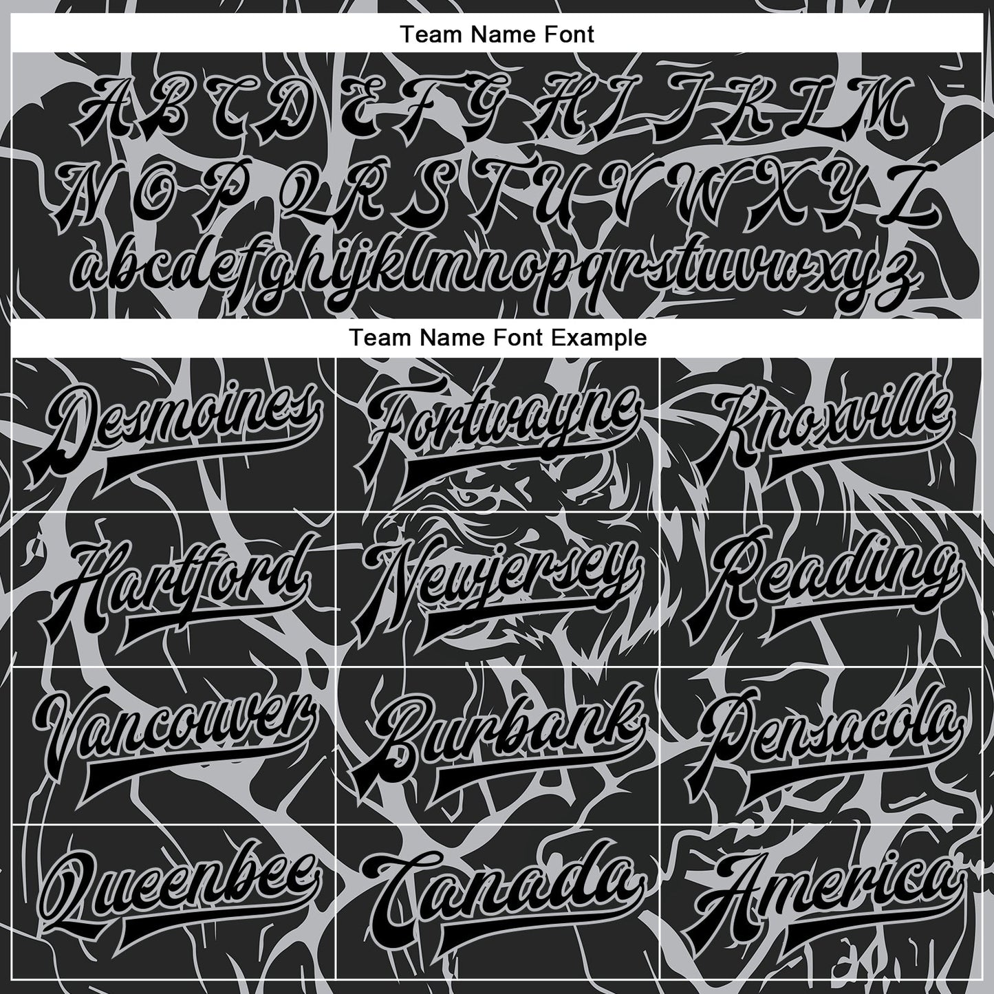 Custom Black Gray Abstract Network And Tiger 3D Pattern Design Bomber Full-Snap Varsity Letterman Jacket view 6