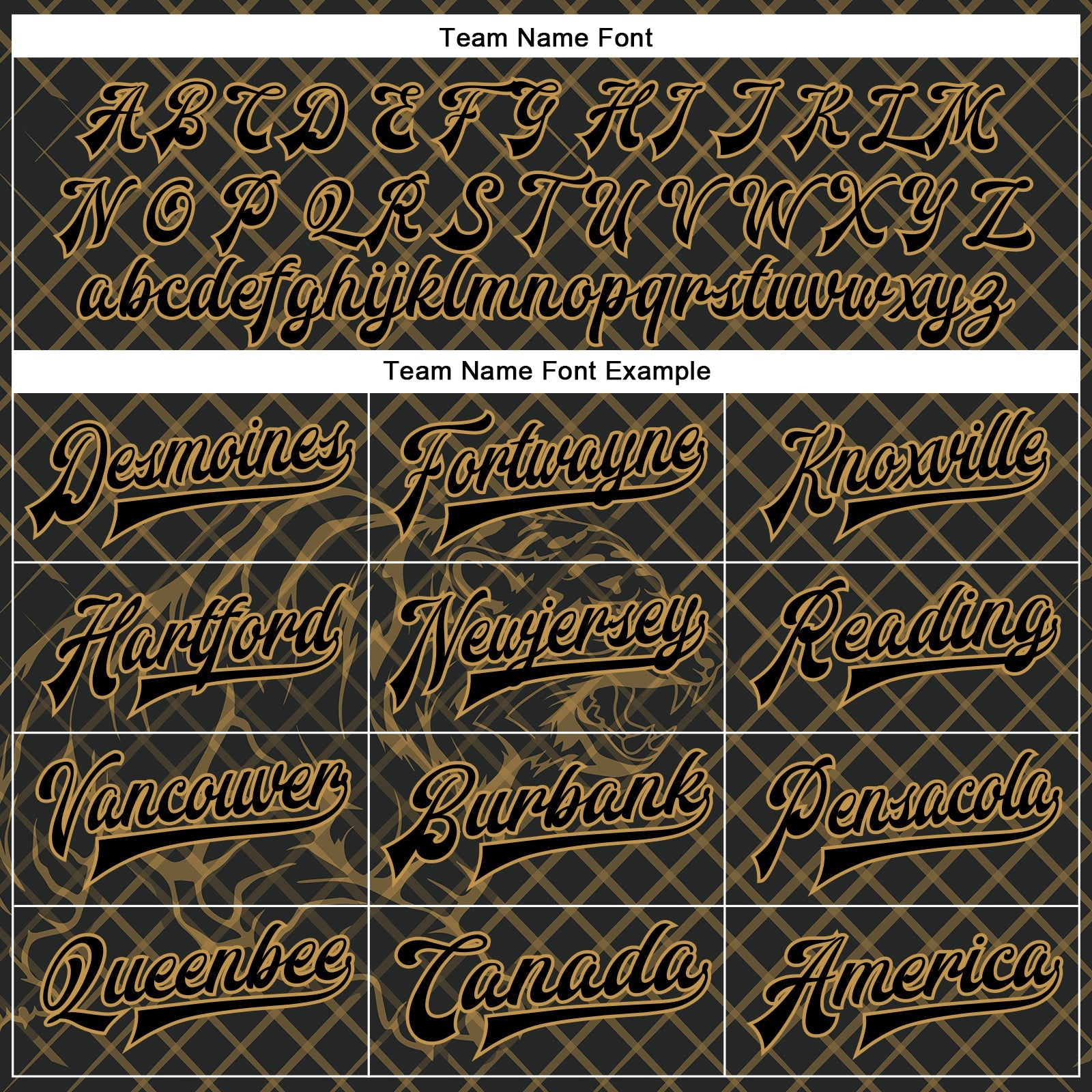 Custom Black Old Gold Check And Tiger 3D Pattern Design Bomber Full-Snap Varsity Letterman Jacket view 6