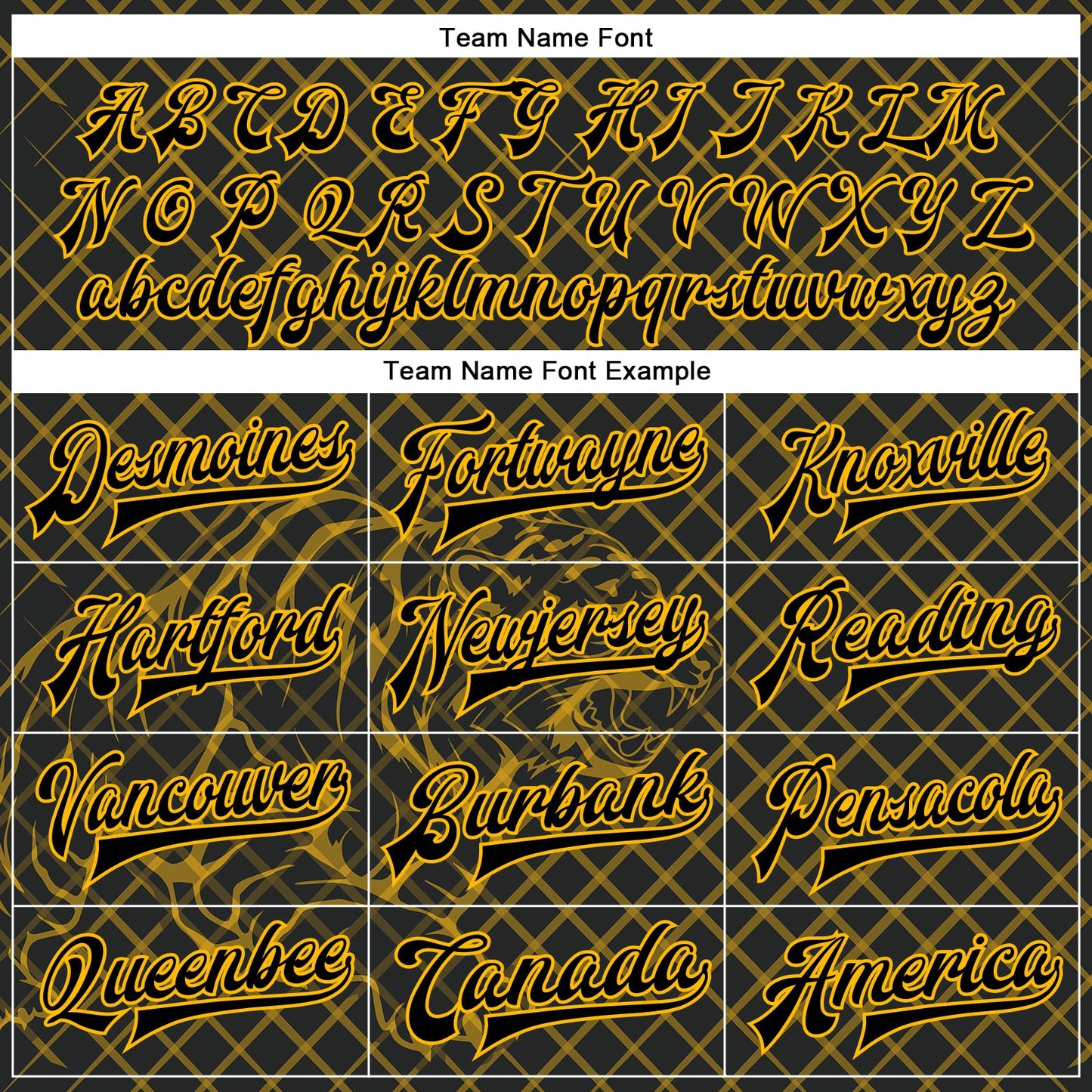 Custom Black Gold Check And Tiger 3D Pattern Design Bomber Full-Snap Varsity Letterman Jacket view 6