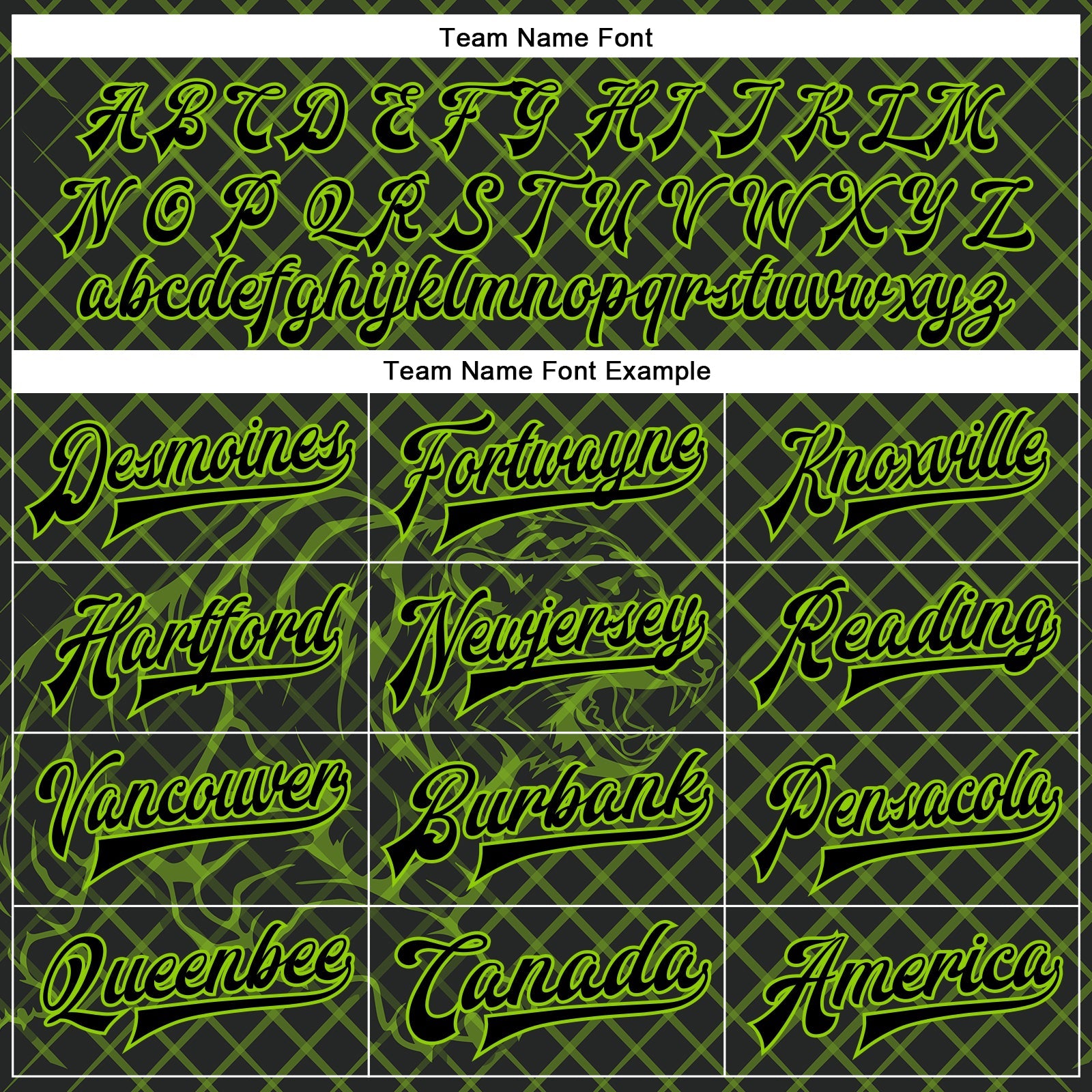 Custom Black Neon Green Check And Tiger 3D Pattern Design Bomber Full-Snap Varsity Letterman Jacket view 6