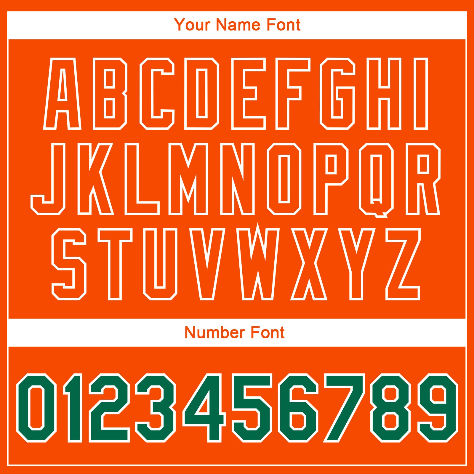 Custom Kelly Green Orange-White 3D Pattern Design Bomber Full-Snap Varsity Letterman Jacket view 7