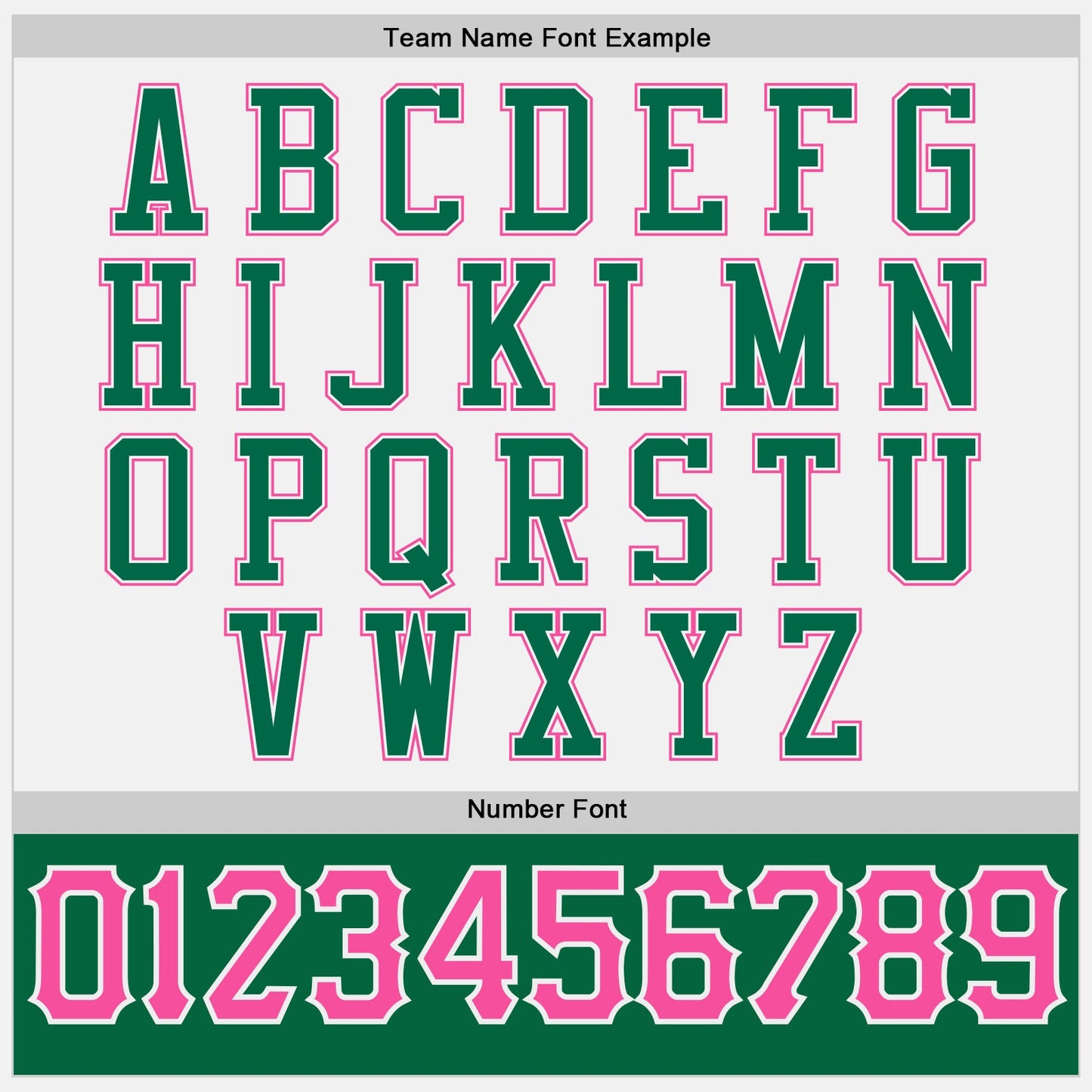 Custom White Kelly Green-Pink Bomber Full-Snap Varsity Letterman Two Tone Jacket view 6