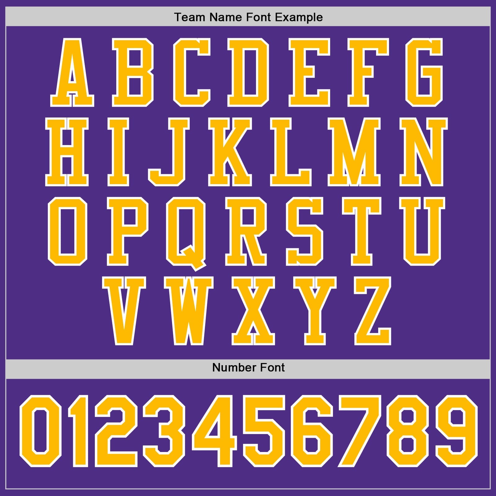 Custom Purple Gold-White Bomber Full-Snap Varsity Letterman Jacket view 6
