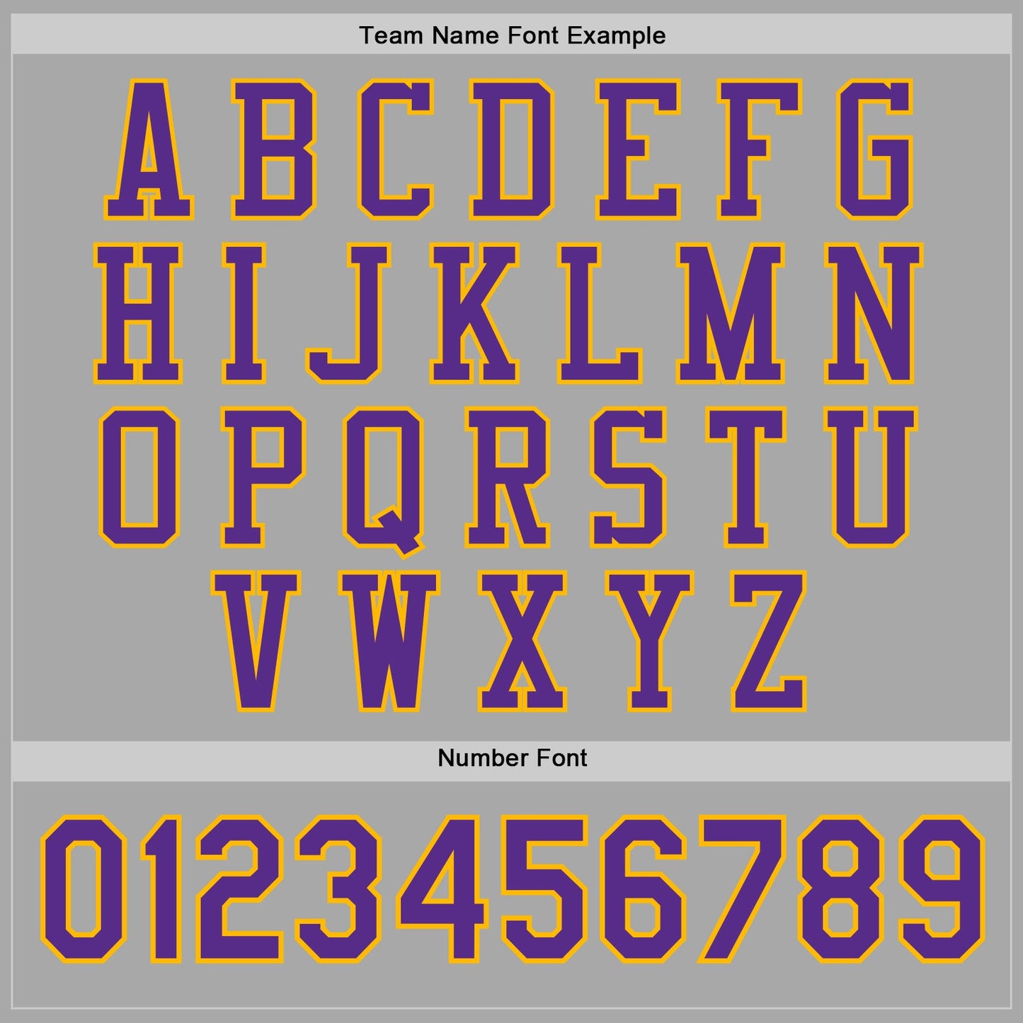 Custom Gray Purple-Gold Bomber Full-Snap Varsity Letterman Jacket view 6