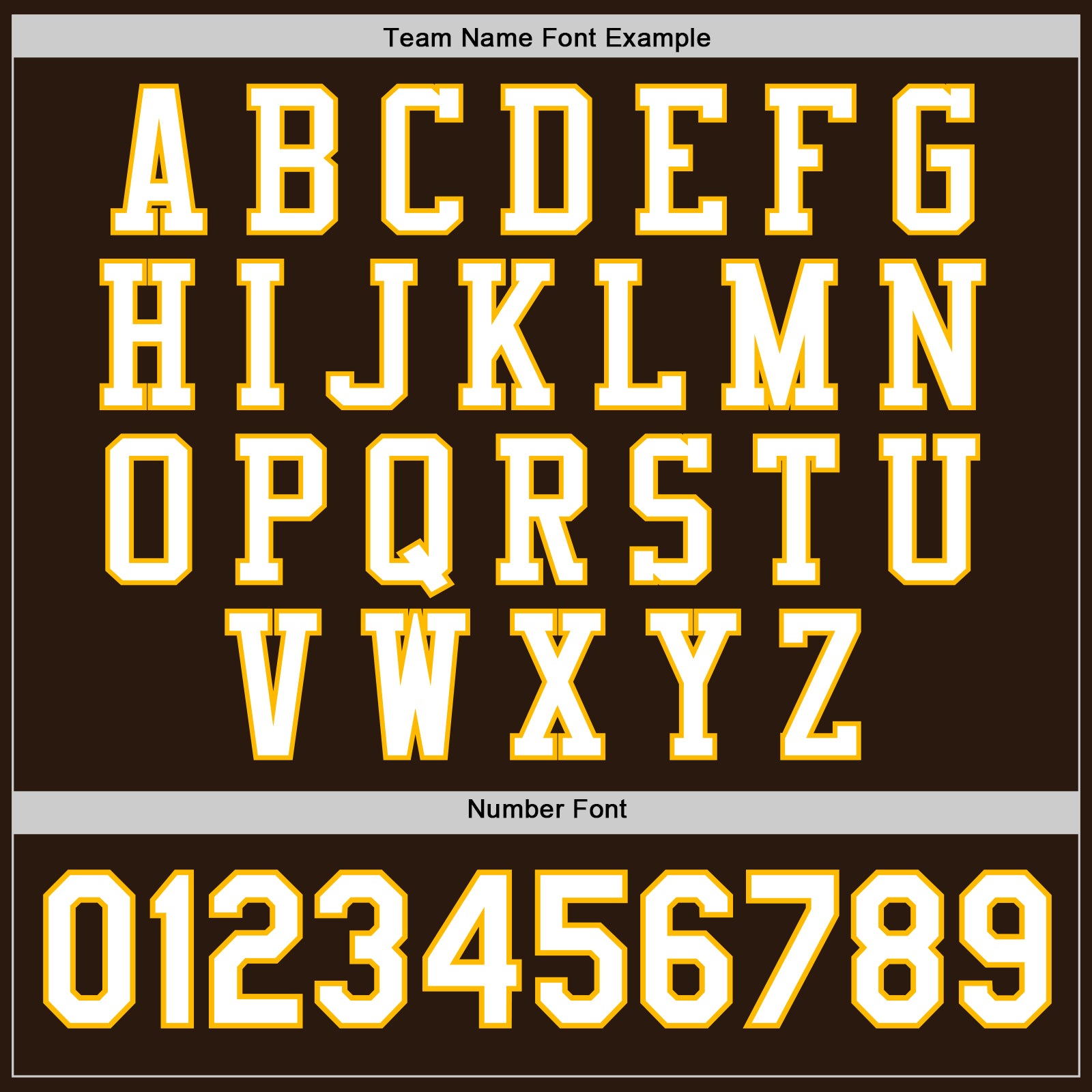 Custom Brown White-Gold Bomber Full-Snap Varsity Letterman Jacket view 6