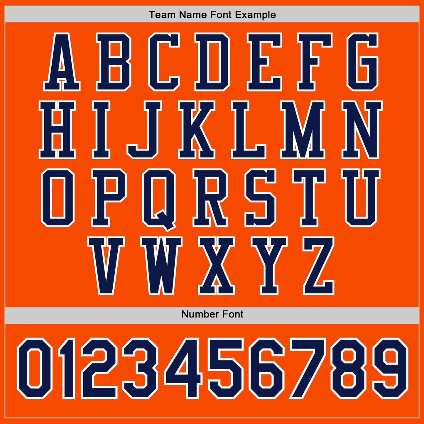 Custom Orange Navy-White Bomber Full-Snap Varsity Letterman Jacket view 6