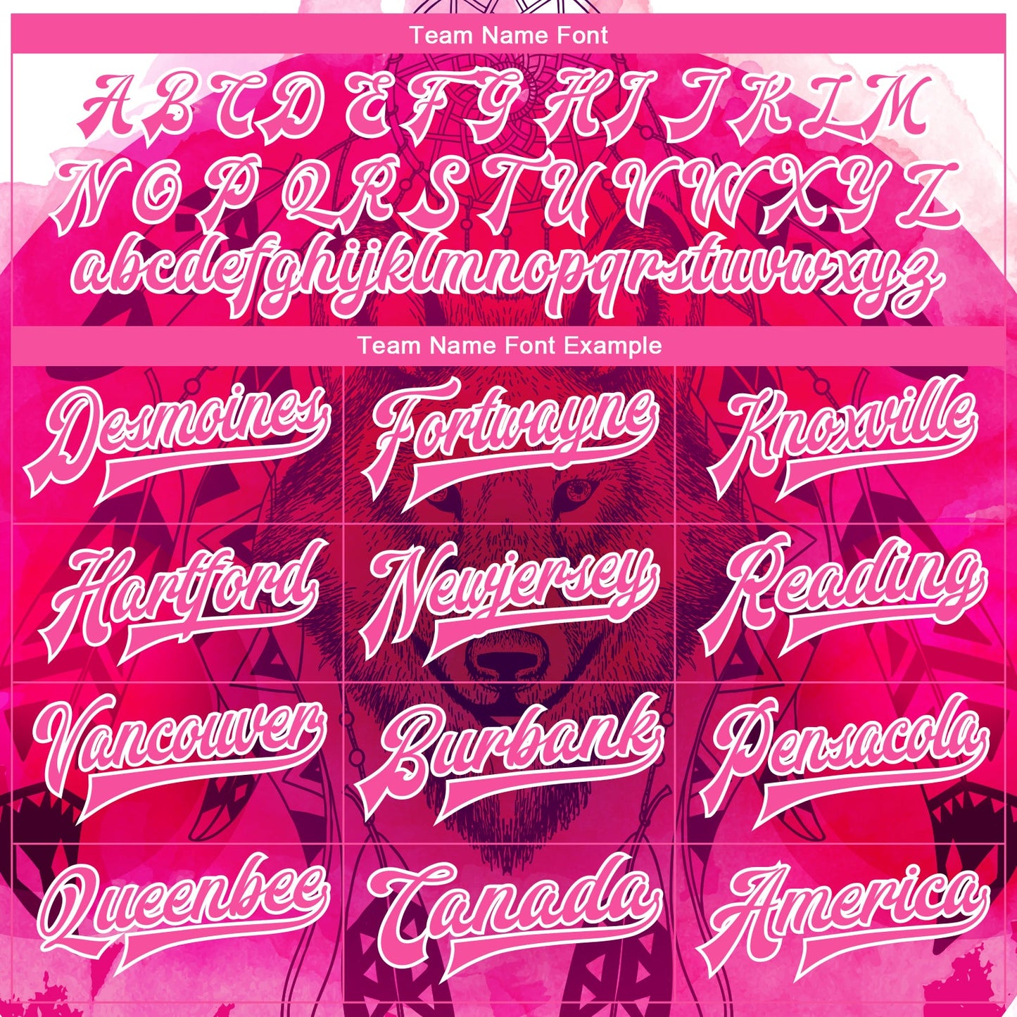 Custom Pink White Wolf With Dreamcatcher 3D Pattern Design Bomber Full-Snap Varsity Letterman Jacket view 6