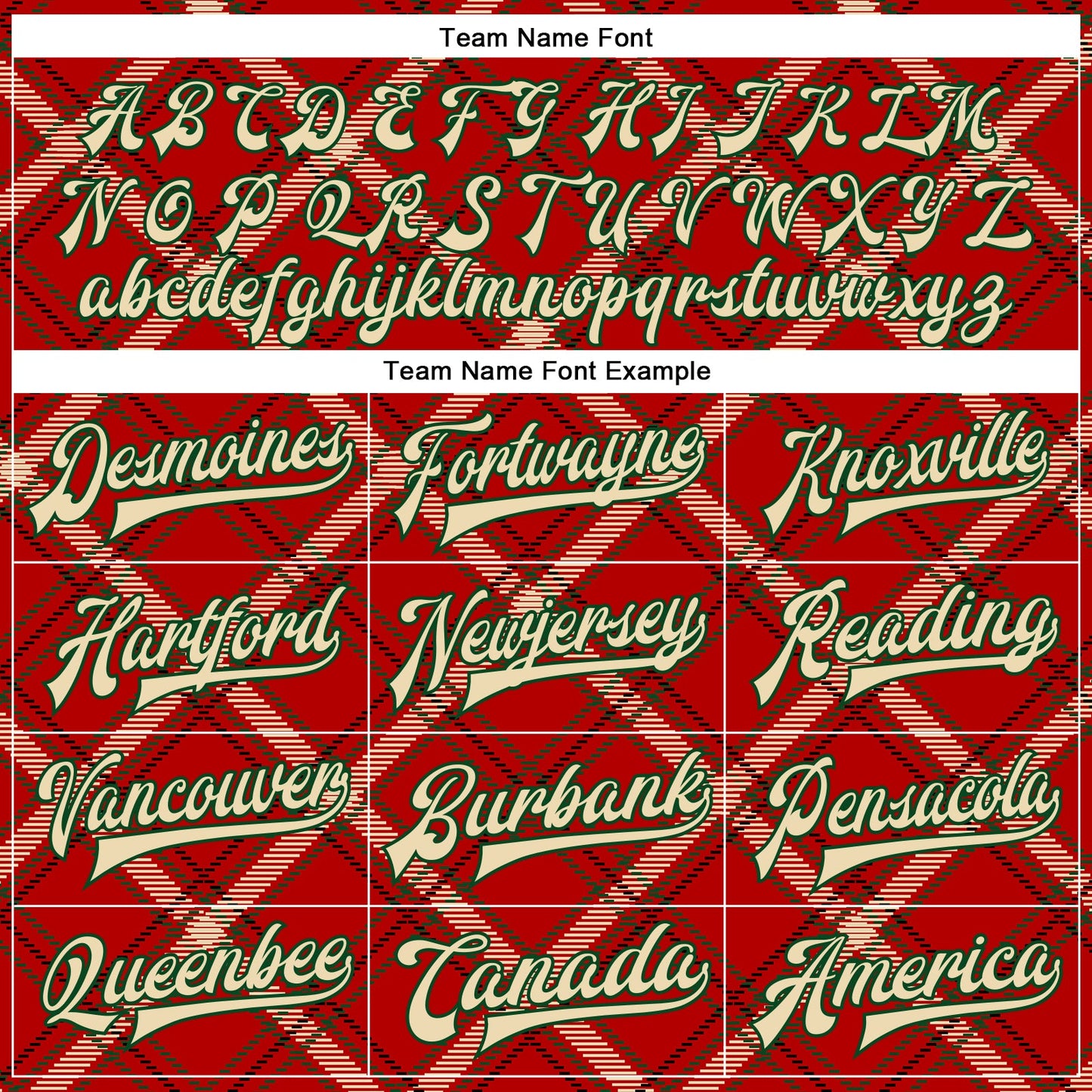 Custom Red City Cream Black-Green Check Board 3D Pattern Design Bomber Full-Snap Varsity Letterman Jacket view 6
