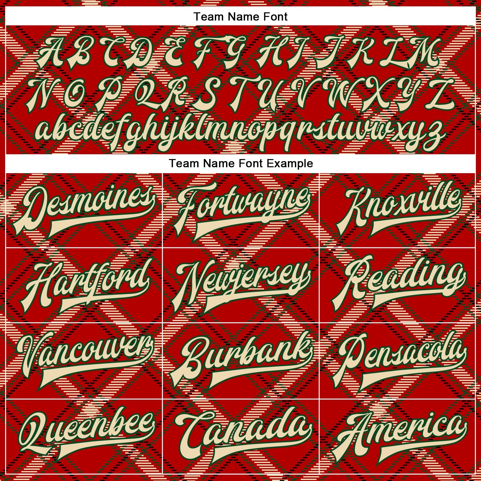 Custom Red City Cream Black-Green Check Board 3D Pattern Design Bomber Full-Snap Varsity Letterman Jacket view 6