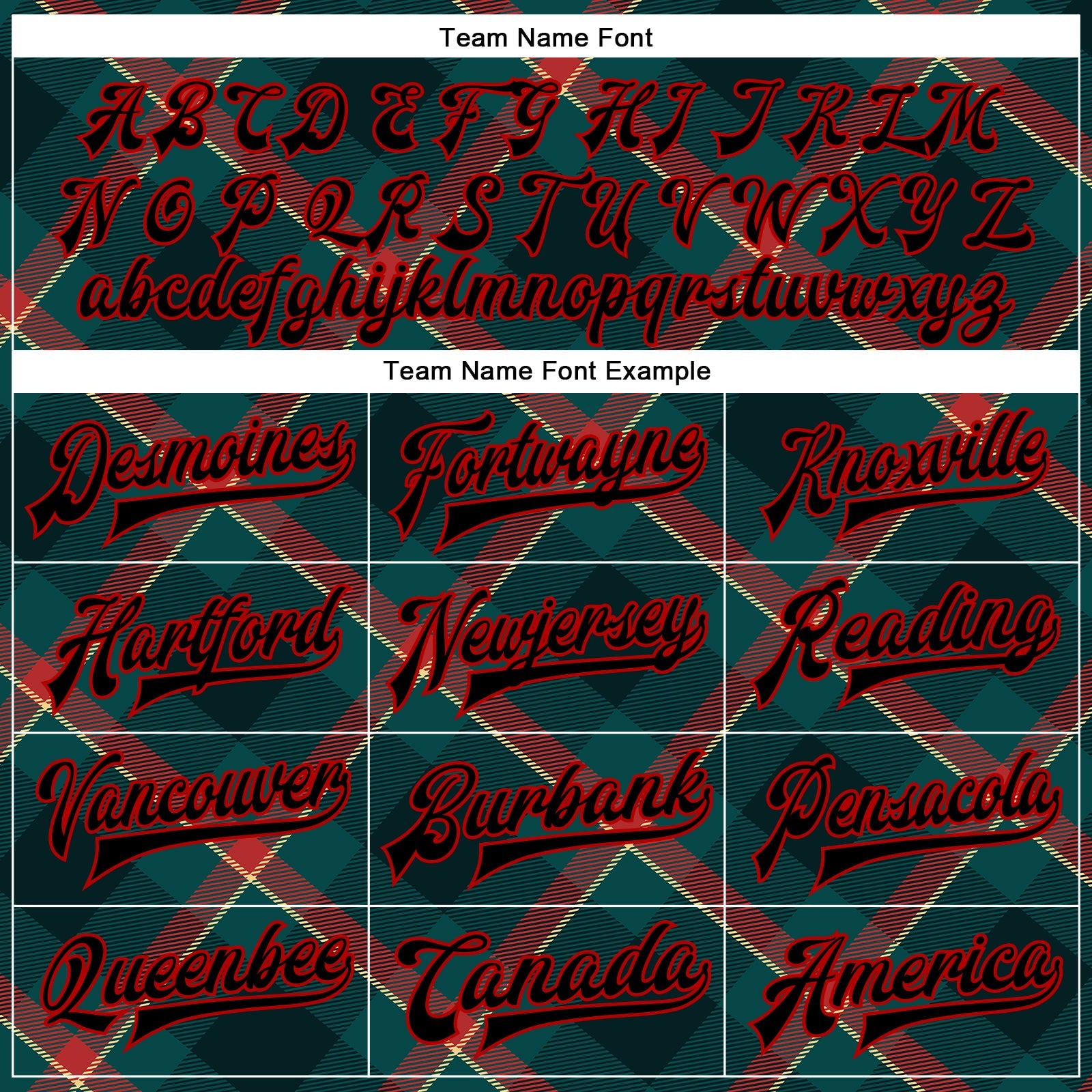 Custom Midnight Green Black-Red Check Board 3D Pattern Design Bomber Full-Snap Varsity Letterman Jacket view 6