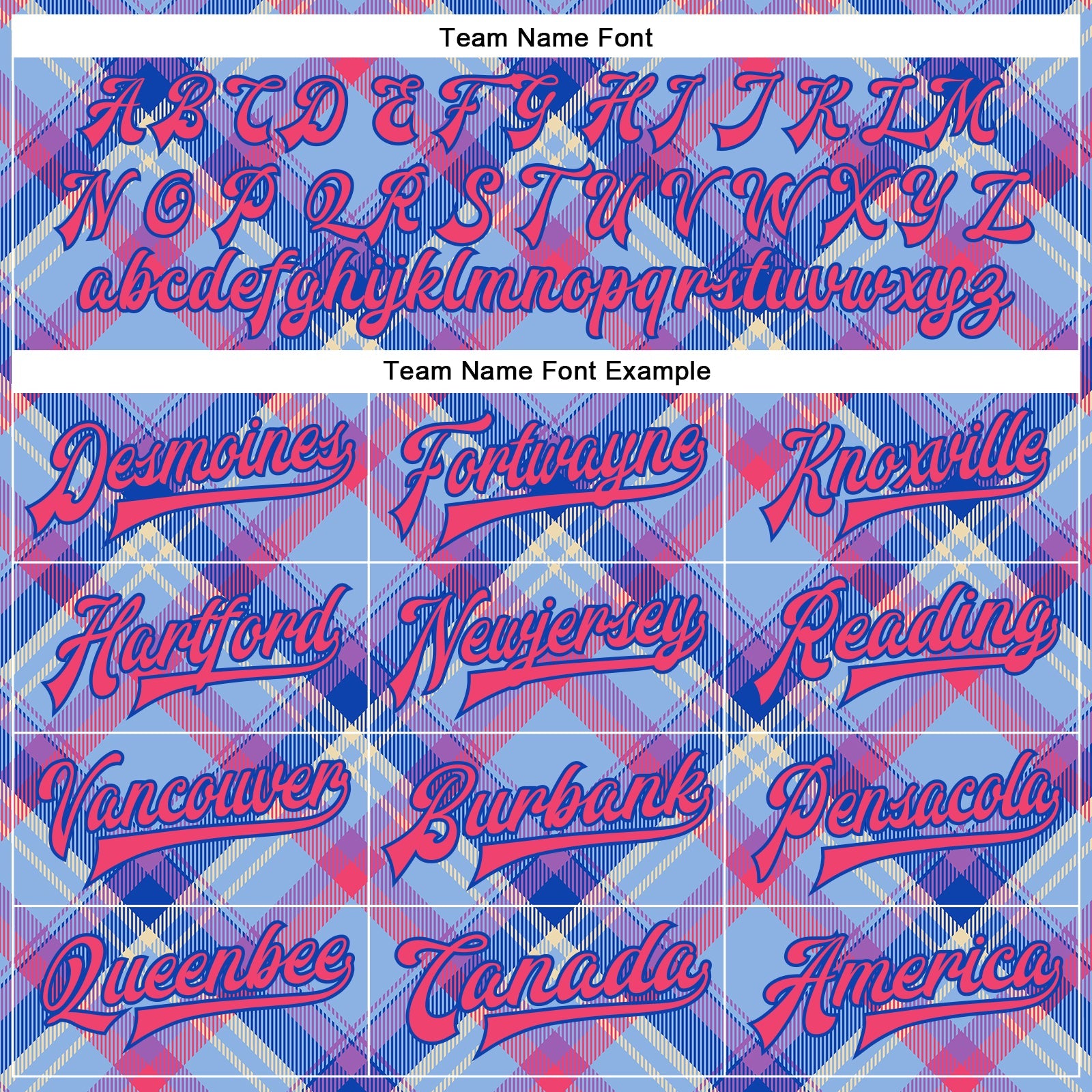 Custom Light Blue Neon Pink Thunder Blue-Cream Check Board 3D Pattern Design Bomber Full-Snap Varsity Letterman Jacket view 6