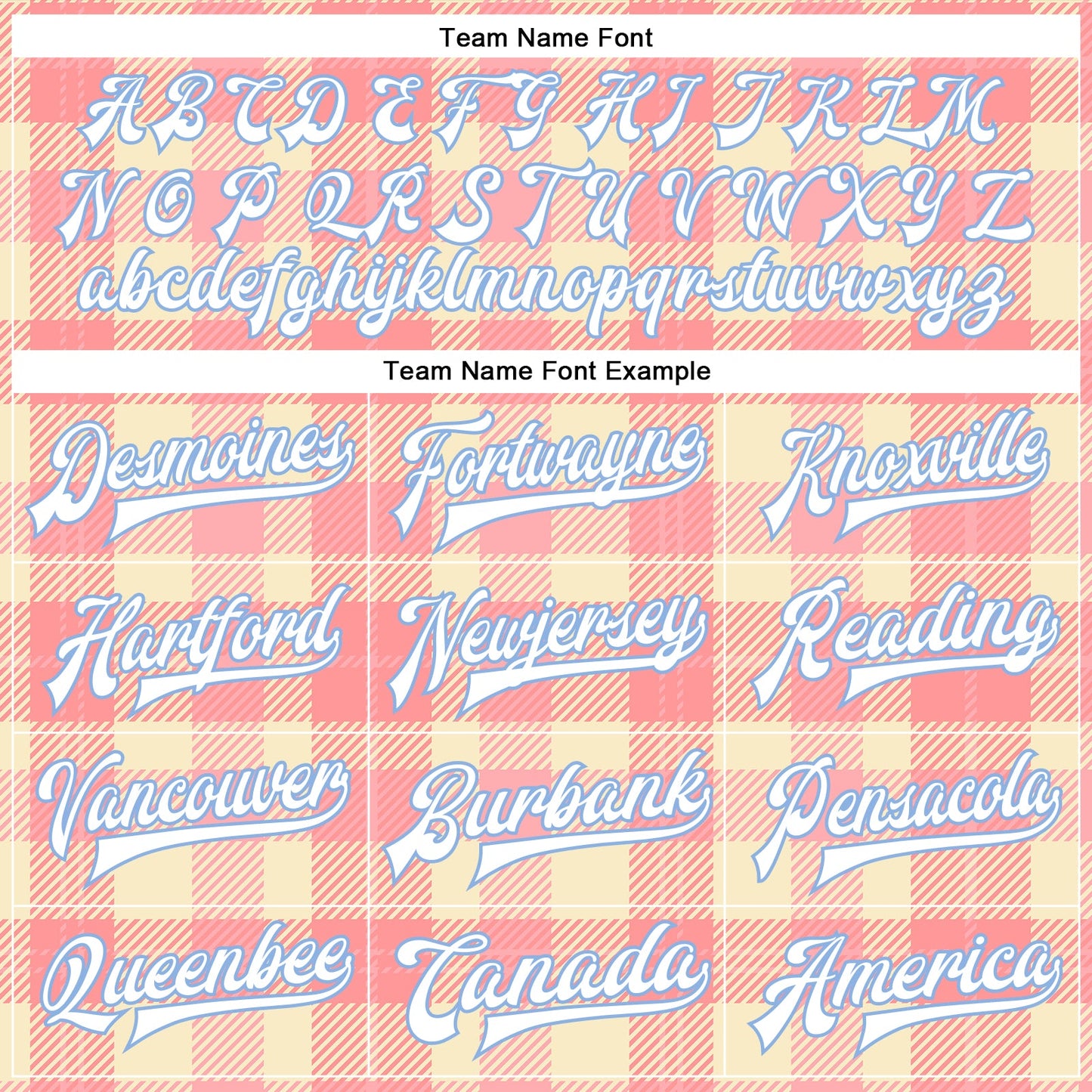 Custom Medium Pink White-Light Blue Classic Western Plaid 3D Pattern Design Bomber Full-Snap Varsity Letterman Jacket view 6