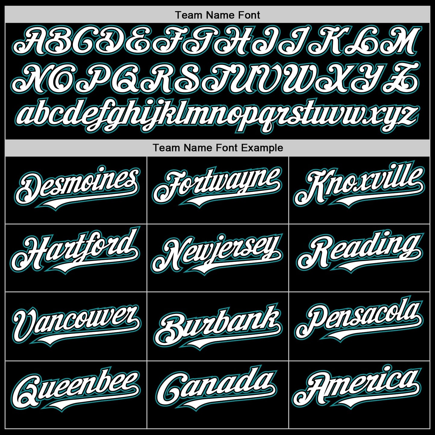 Custom Black White-Teal Bomber Full-Snap Varsity Letterman Hoodie Jacket view 4