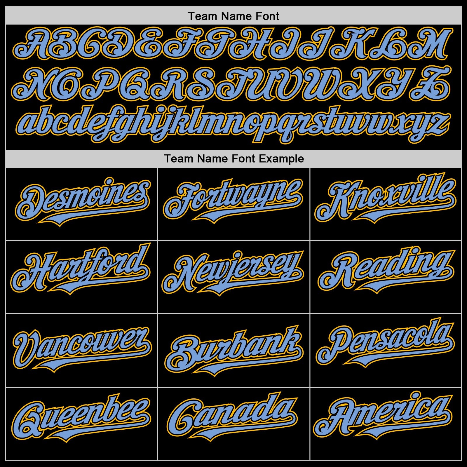 Custom Black Light Blue-Gold Bomber Full-Snap Varsity Letterman Two Tone Hoodie Jacket view 4
