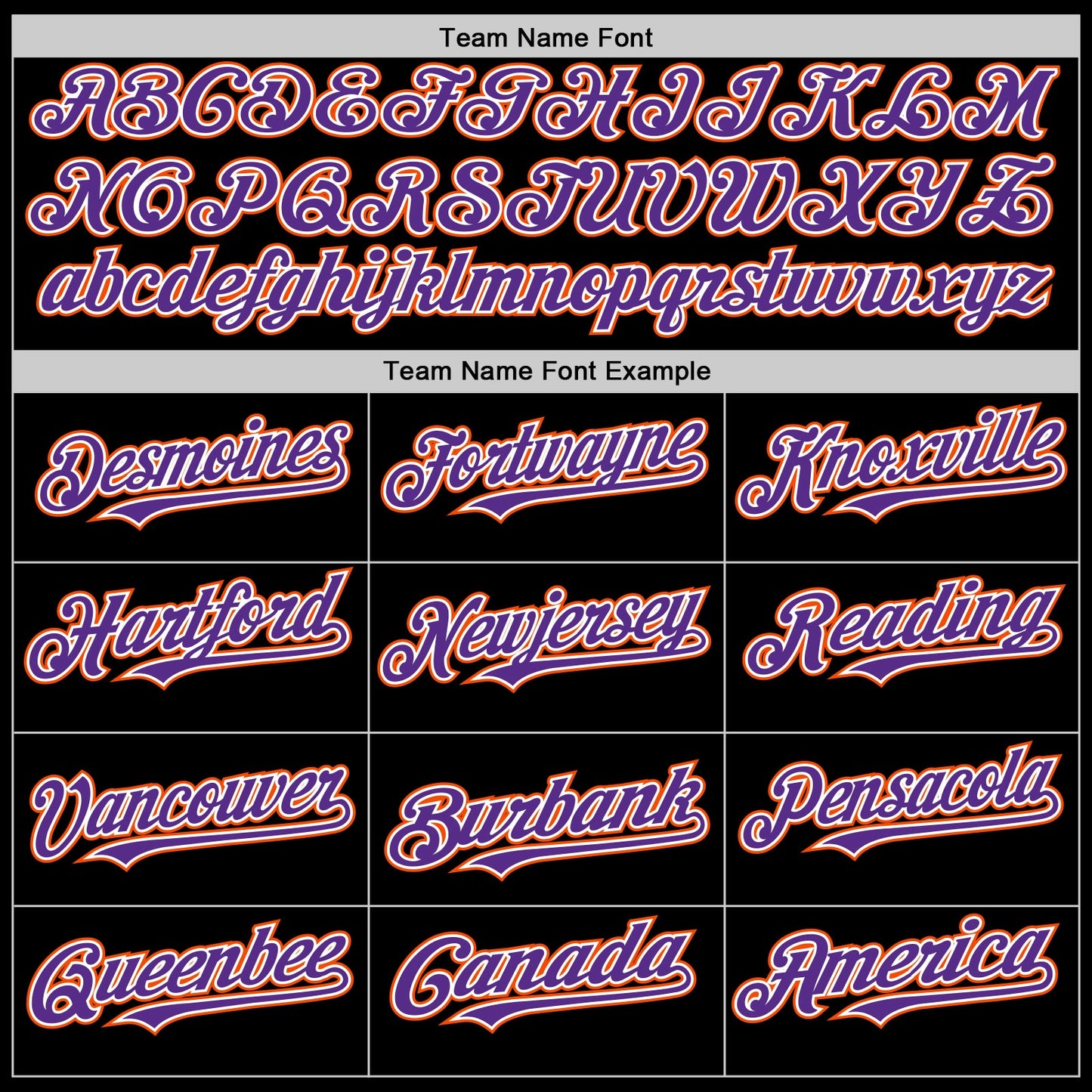 Custom Black Purple-Orange Bomber Full-Snap Varsity Letterman Two Tone Hoodie Jacket view 4