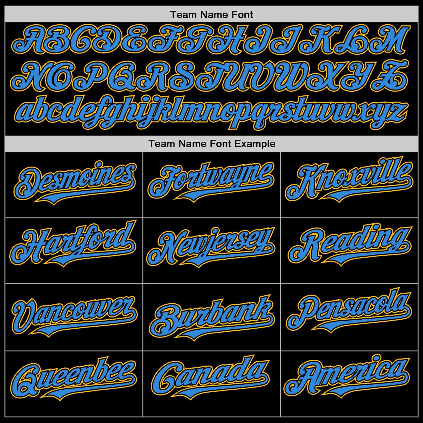 Custom Black Powder Blue-Gold Bomber Full-Snap Varsity Letterman Two Tone Hoodie Jacket view 4
