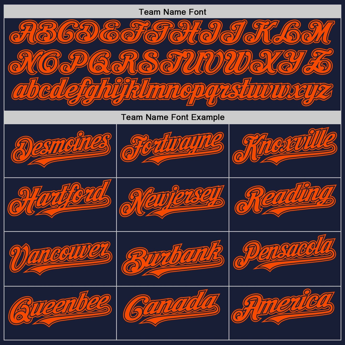 Custom Navy Orange Bomber Full-Snap Varsity Letterman Hoodie Jacket view 4