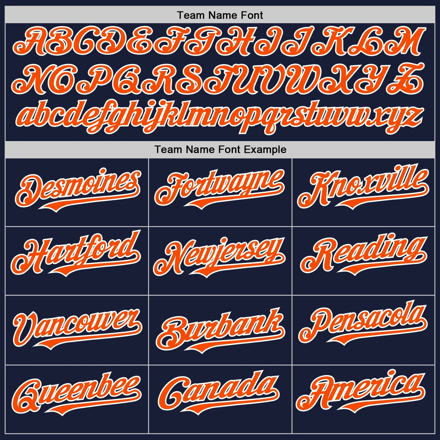 Custom Navy Orange-White Bomber Full-Snap Varsity Letterman Hoodie Jacket view 4