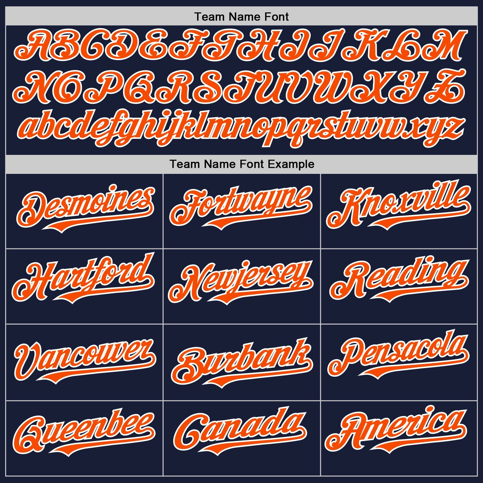 Custom Navy Orange-White Bomber Full-Snap Varsity Letterman Hoodie Jacket view 4