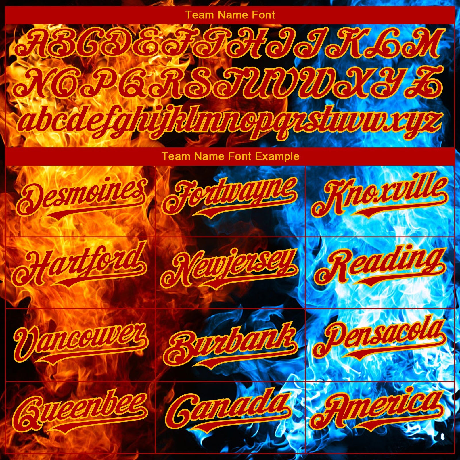 Custom Red Gold Black-Lakes Blue Flame 3D Pattern Design Bomber Full-Snap Varsity Letterman Hoodie Jacket view 4