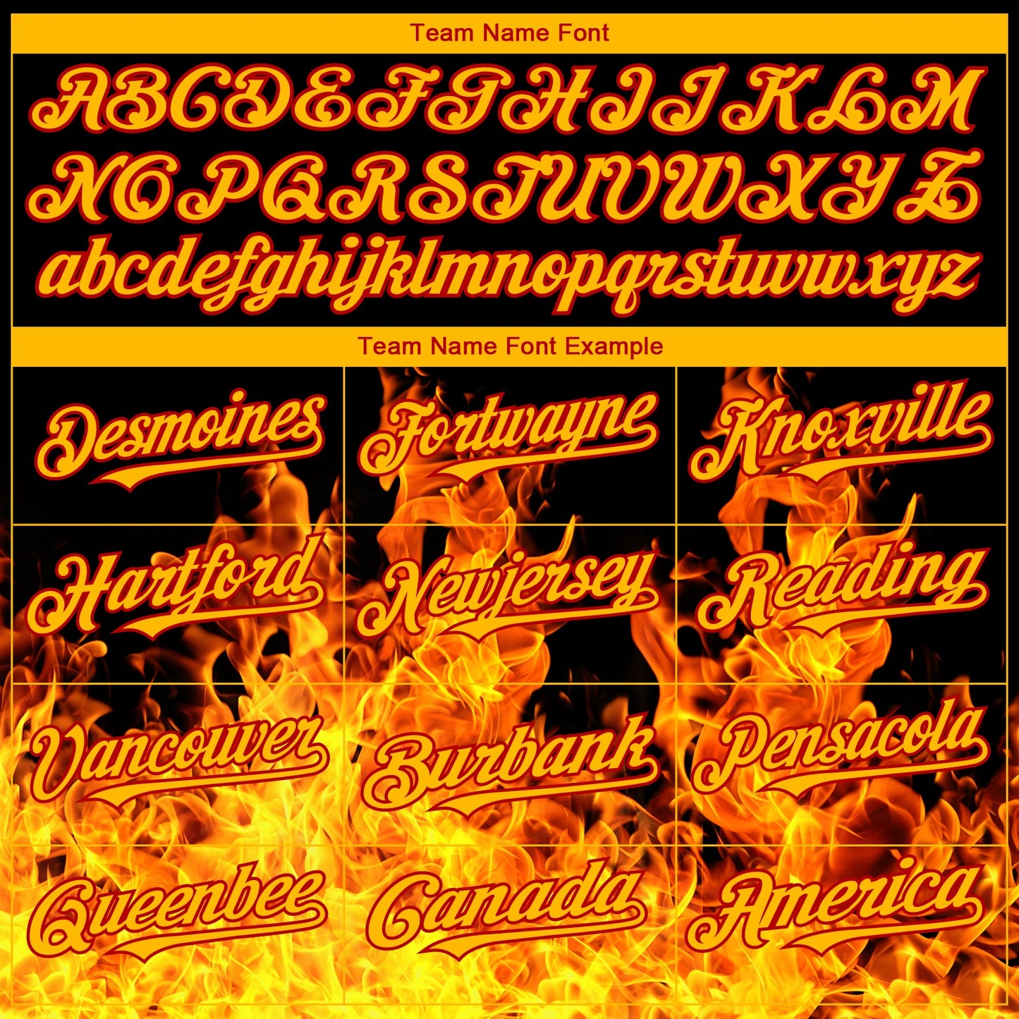 Custom Black Gold-Red Flame 3D Pattern Design Bomber Full-Snap Varsity Letterman Hoodie Jacket view 4