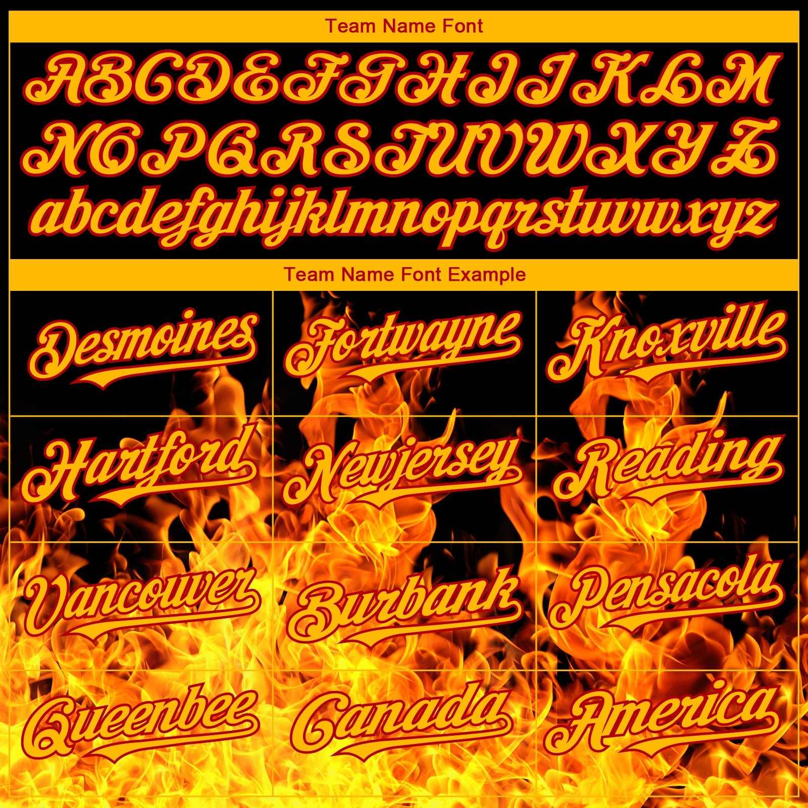 Custom Black Gold-Red Flame 3D Pattern Design Bomber Full-Snap Varsity Letterman Hoodie Jacket view 4