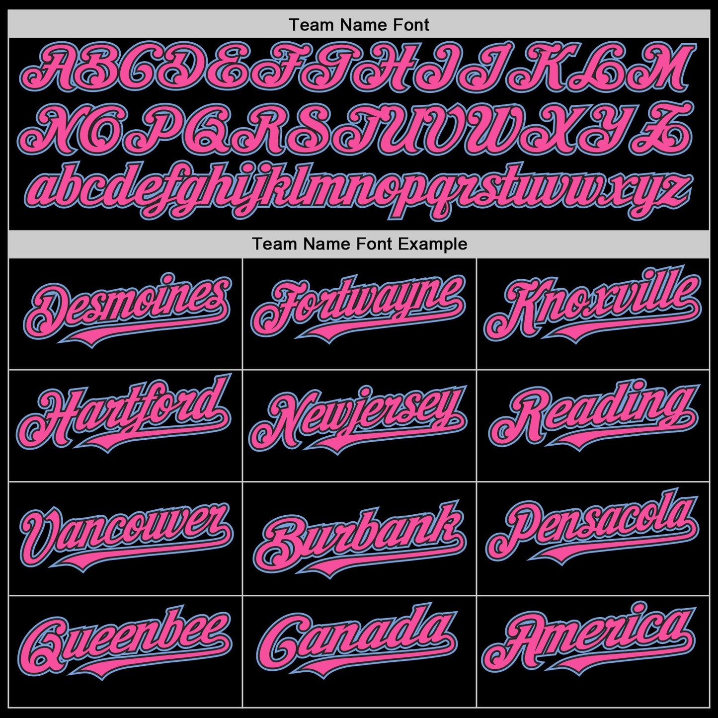 Custom Black Pink-Light Blue Bomber Full-Snap Varsity Letterman Lapel Collar Byron Jacket view 4