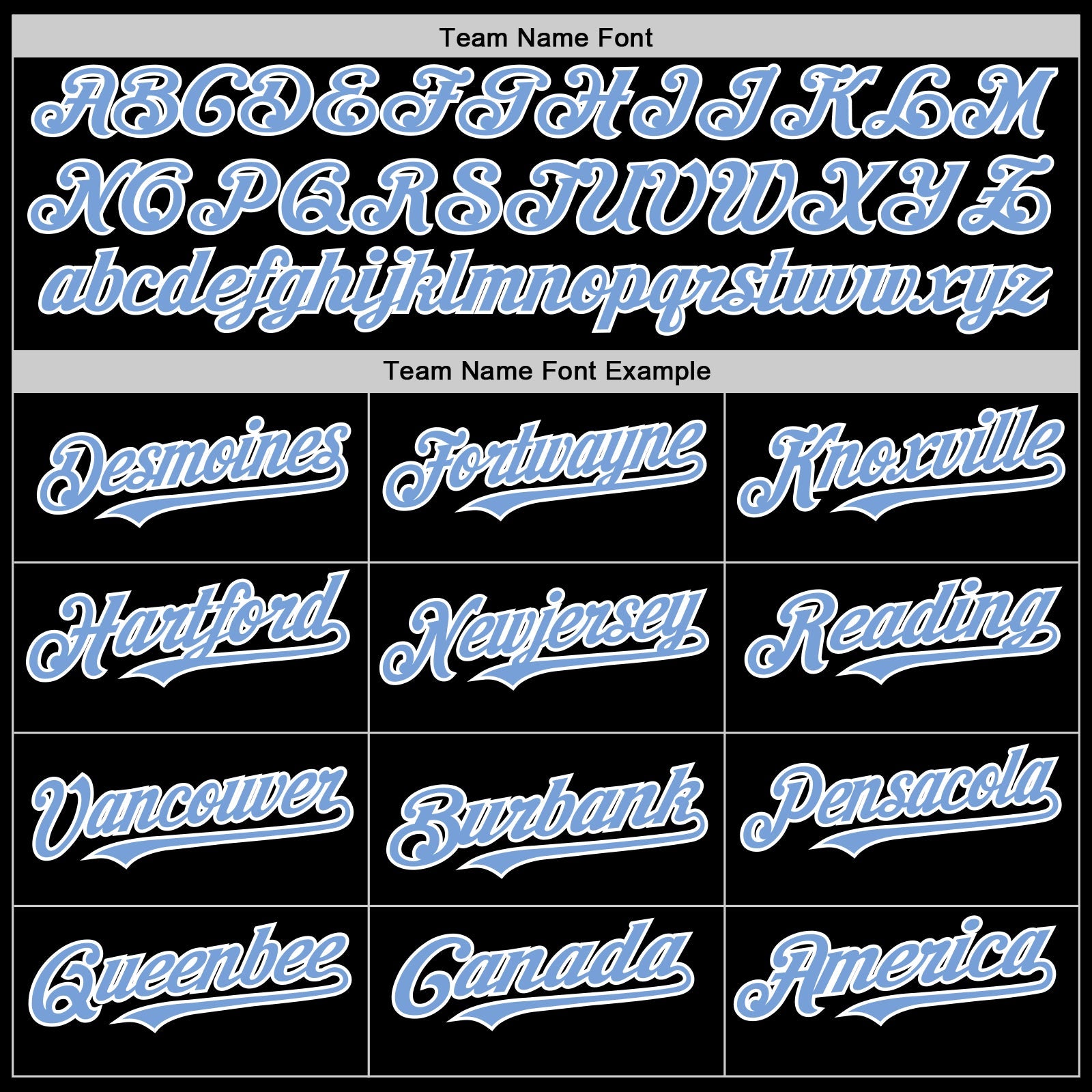 Custom Black Light Blue-White Bomber Full-Snap Varsity Letterman Lapel Collar Byron Jacket view 4