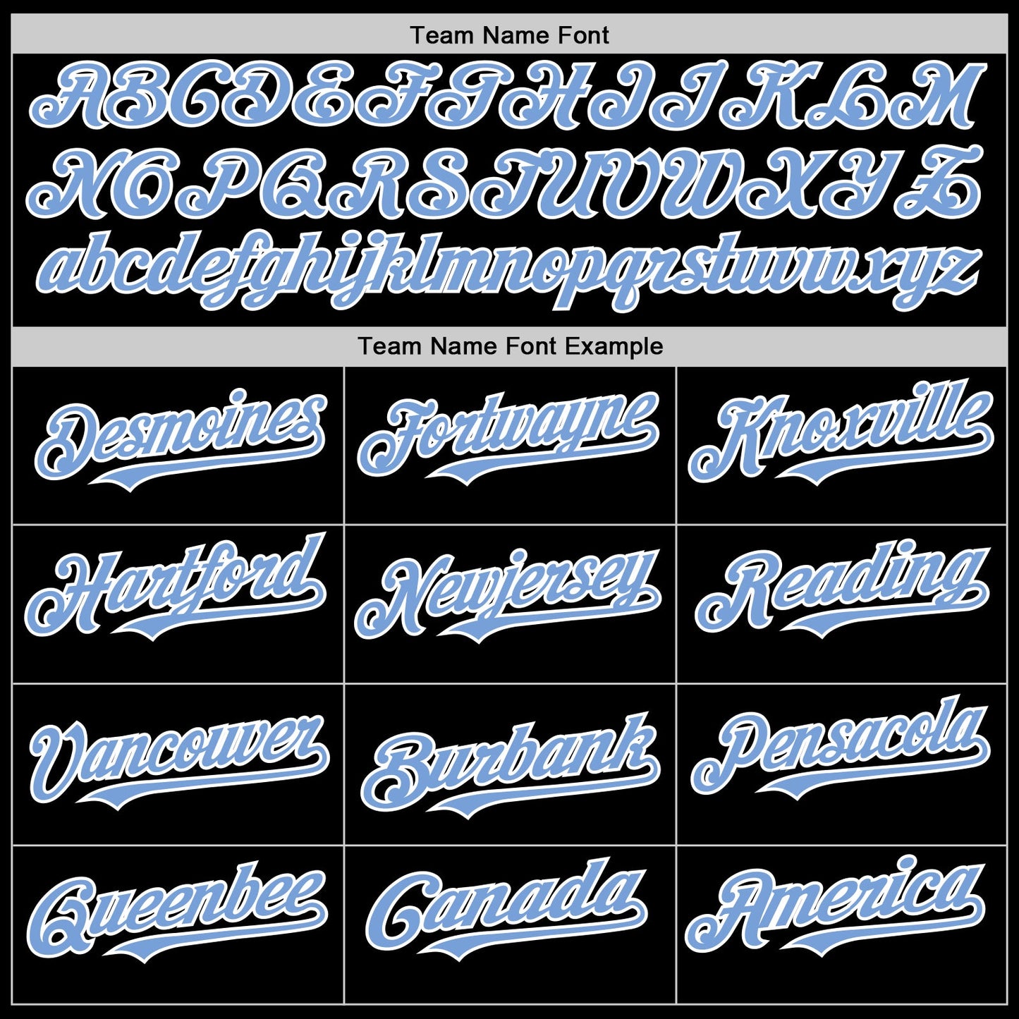 Custom Black Light Blue-White Bomber Full-Snap Varsity Letterman Two Tone Lapel Collar Byron Jacket view 4