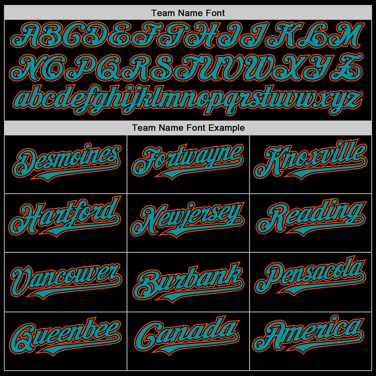 Custom Black Teal-Orange Bomber Full-Snap Varsity Letterman Two Tone Lapel Collar Byron Jacket view 4