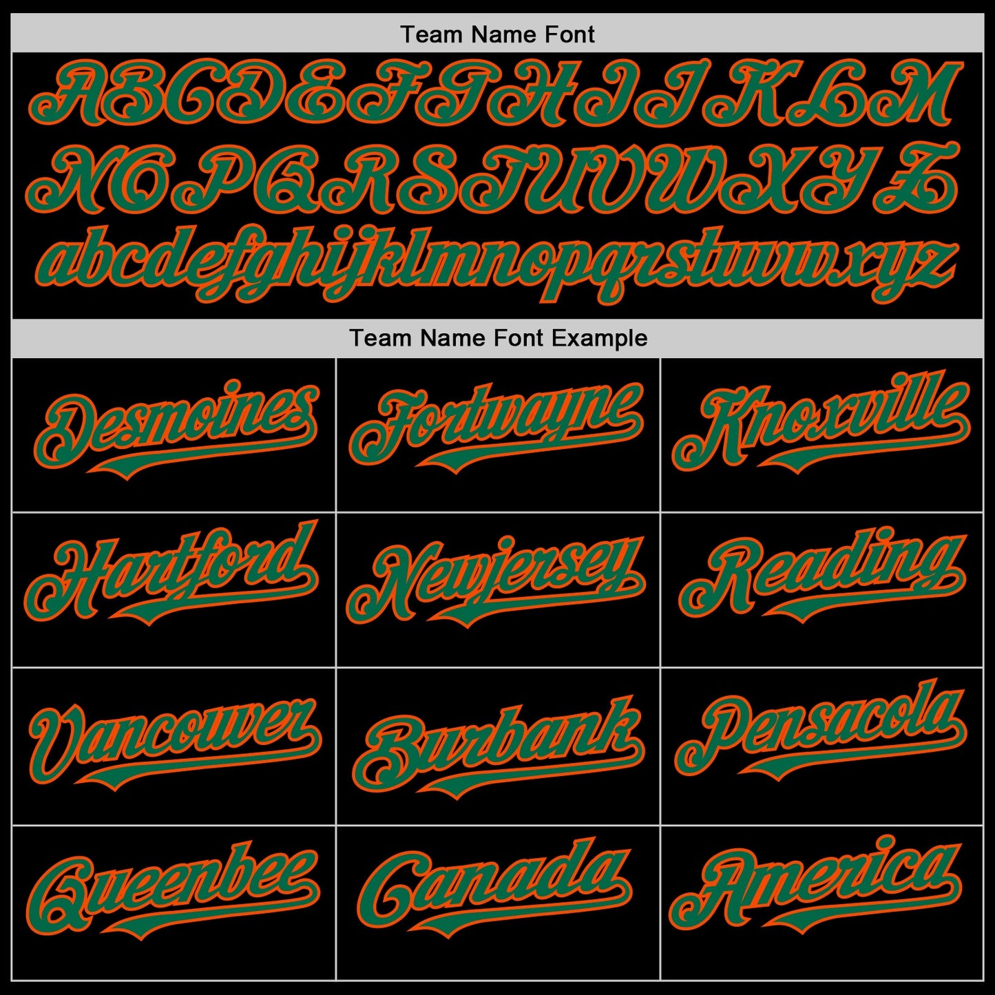 Custom Black Kelly Green-Orange Bomber Full-Snap Varsity Letterman Two Tone Lapel Collar Byron Jacket view 4