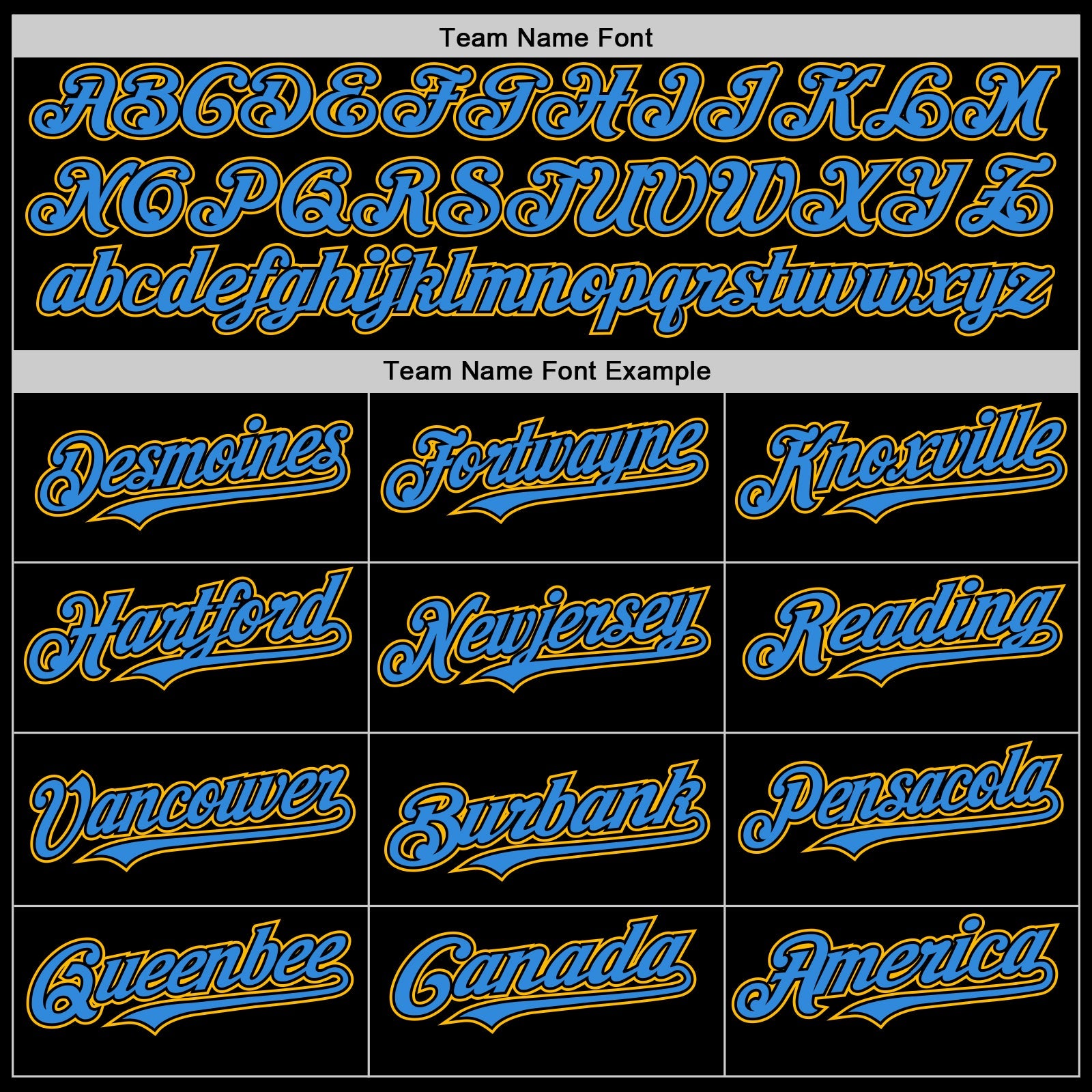 Custom Black Powder Blue-Gold Bomber Full-Snap Varsity Letterman Two Tone Lapel Collar Byron Jacket view 4