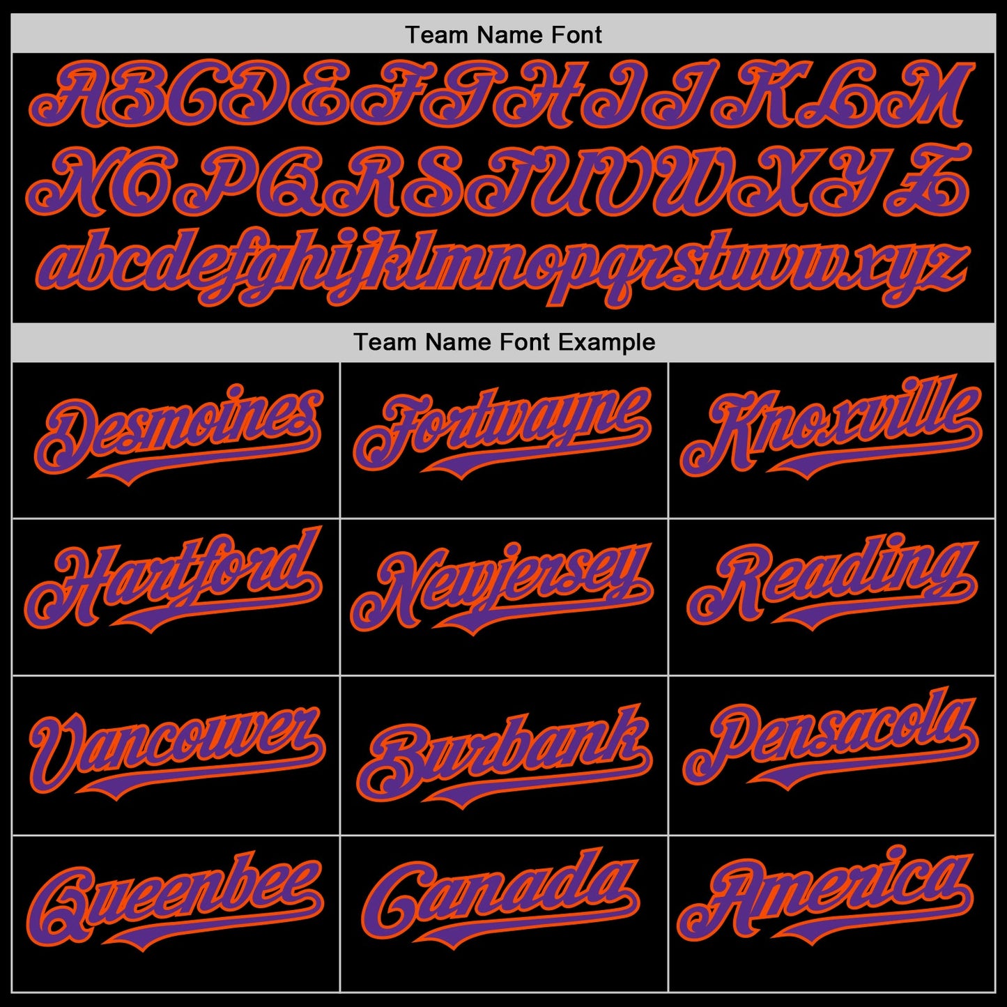 Custom Black Purple-Orange Bomber Full-Snap Varsity Letterman Two Tone Lapel Collar Byron Jacket view 4