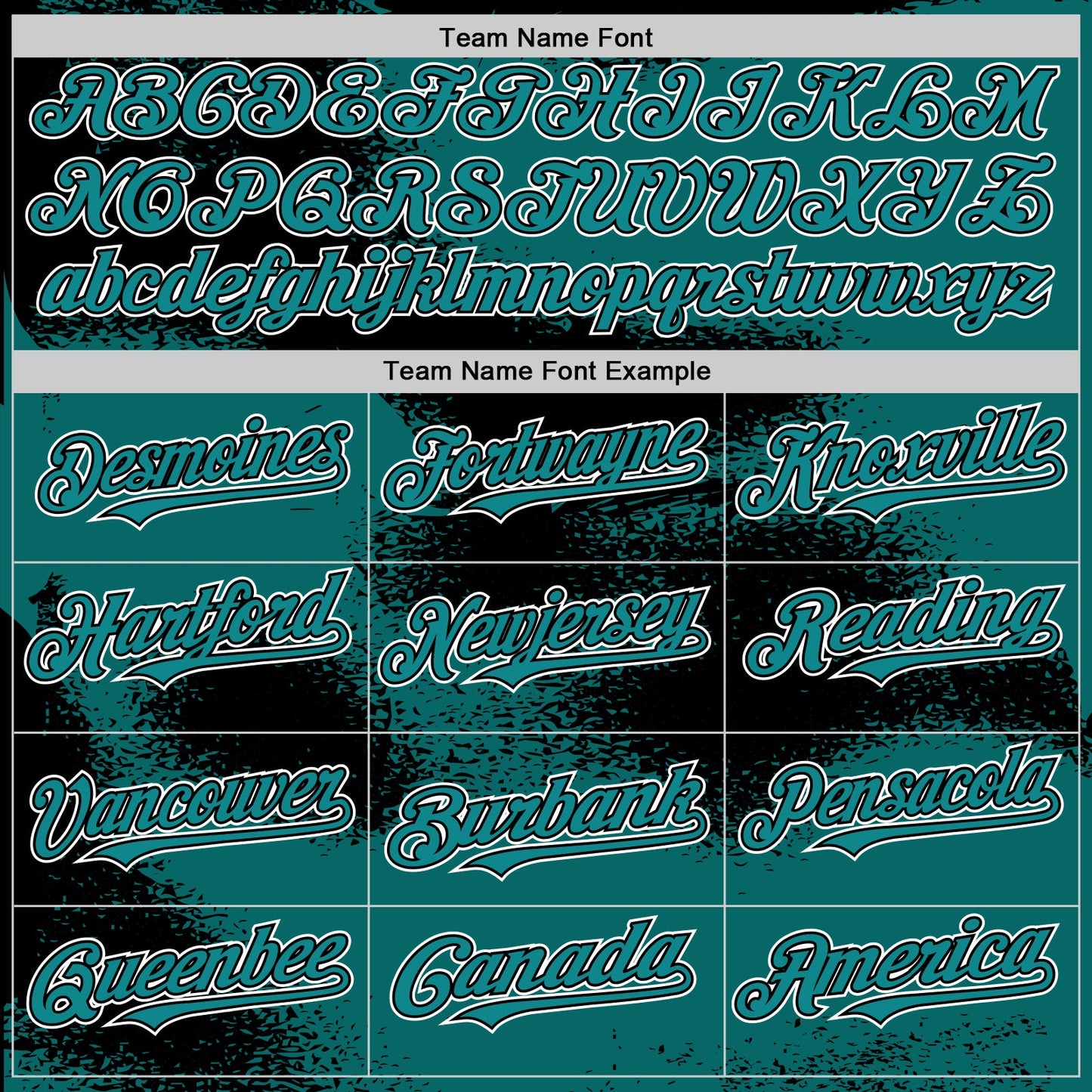Custom Teal Black-White Abstract Color Blocks Fragment Art 3D Pattern Design Bomber Full-Snap Varsity Letterman Hoodie Jacket view 4