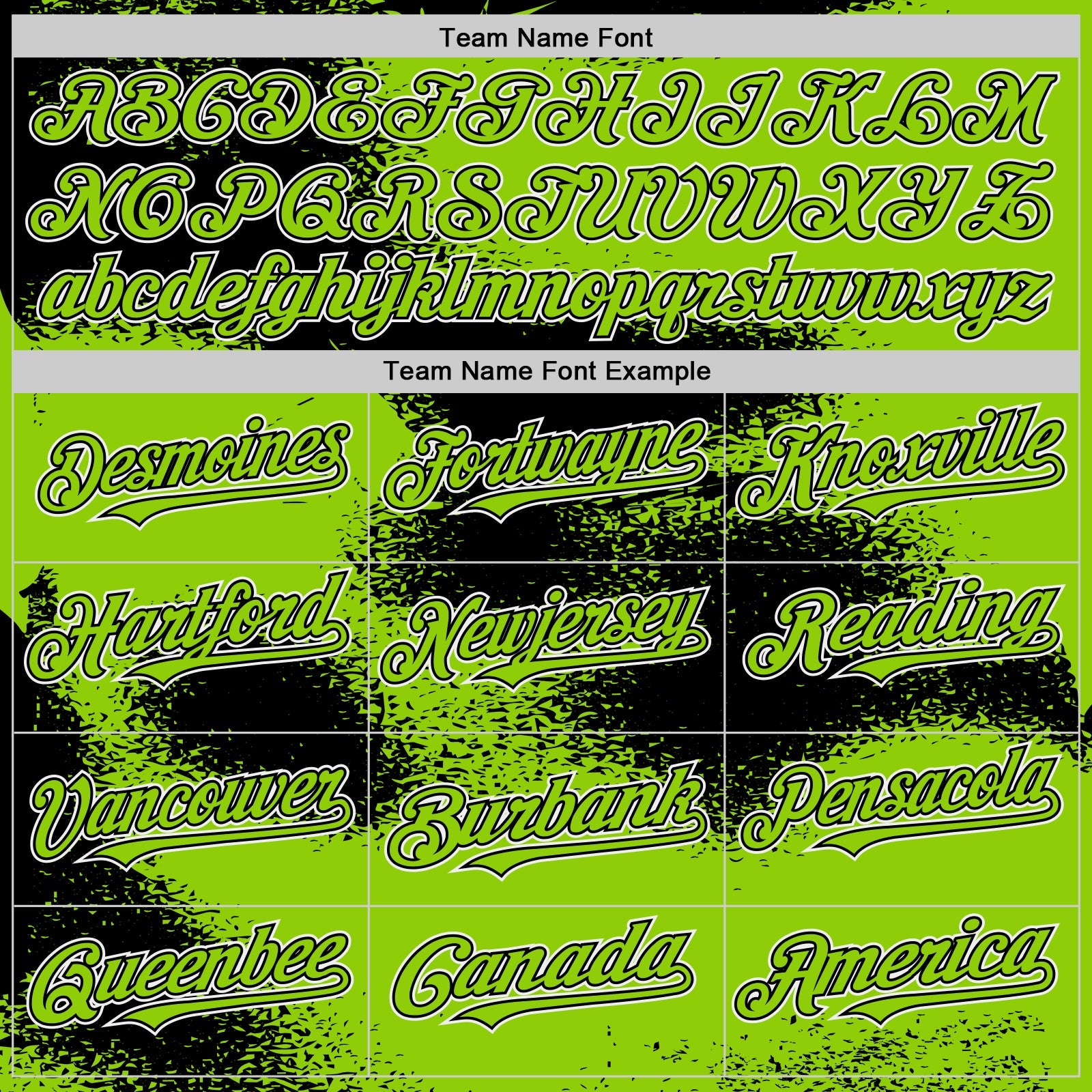 Custom Neon Green Black-White Abstract Color Blocks Fragment Art 3D Pattern Design Bomber Full-Snap Varsity Letterman Hoodie Jacket view 4