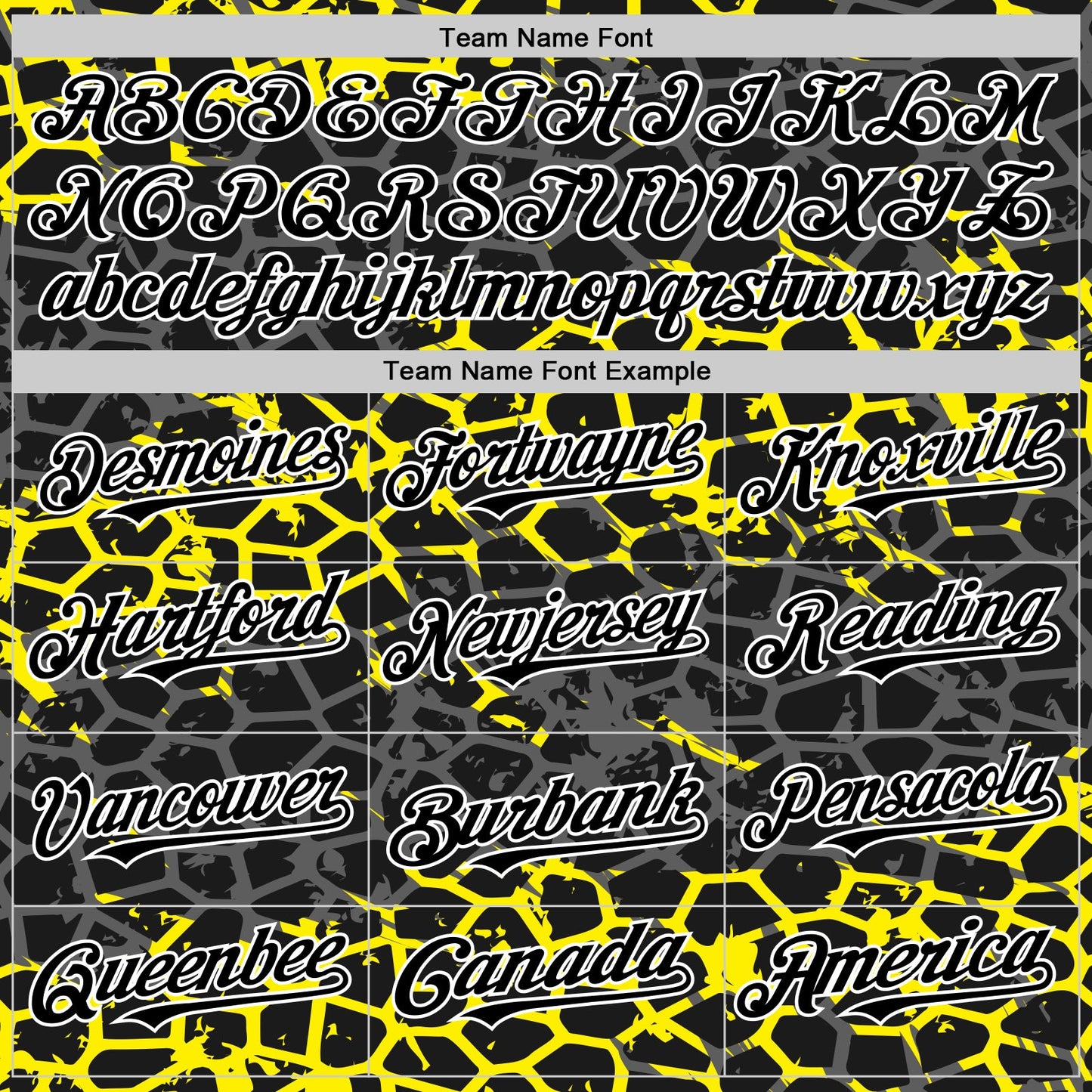 Custom Black Light Yellow-White Abstract Network 3D Pattern Design Bomber Full-Snap Varsity Letterman Hoodie Jacket view 4