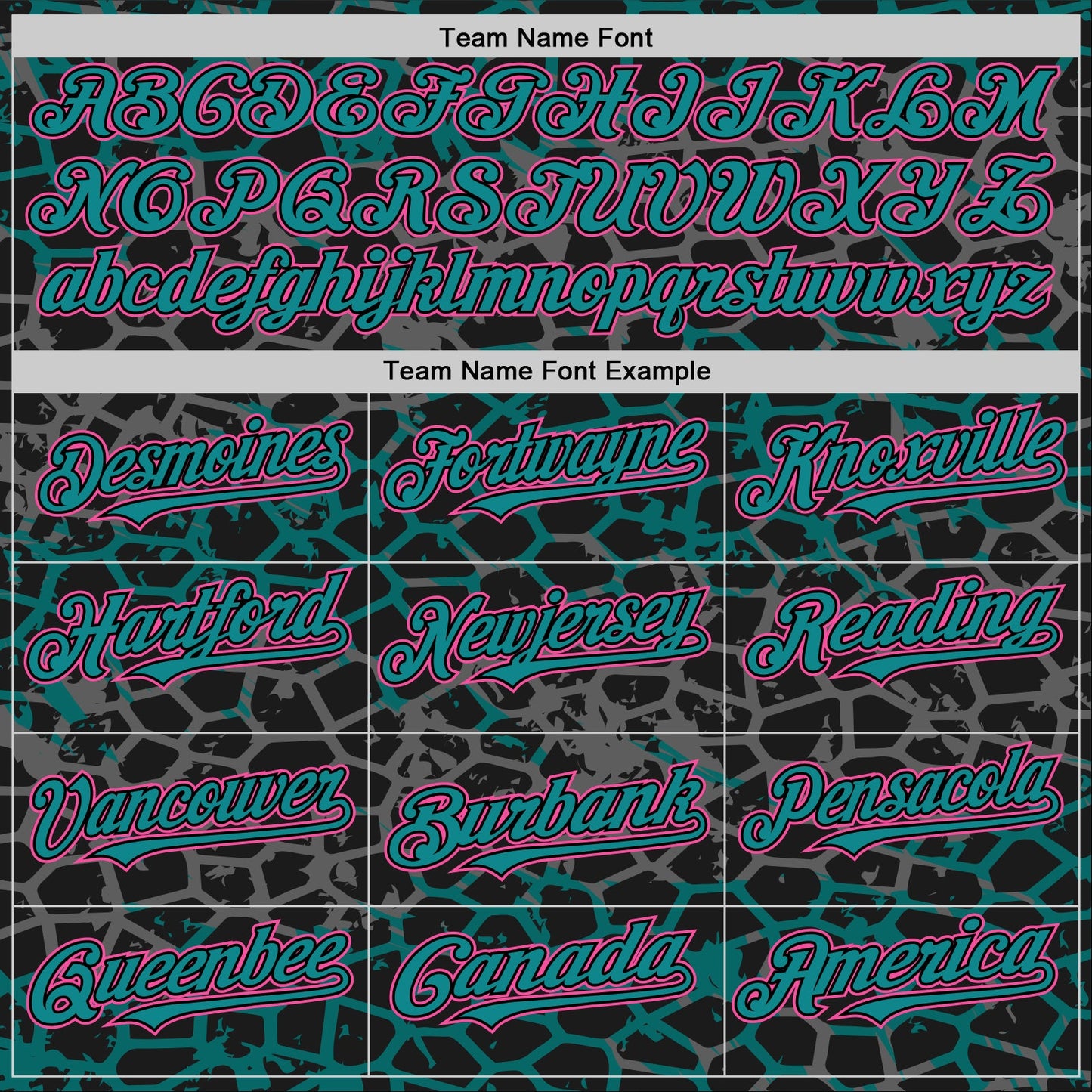 Custom Black Teal-Pink Abstract Network 3D Pattern Design Bomber Full-Snap Varsity Letterman Hoodie Jacket view 4