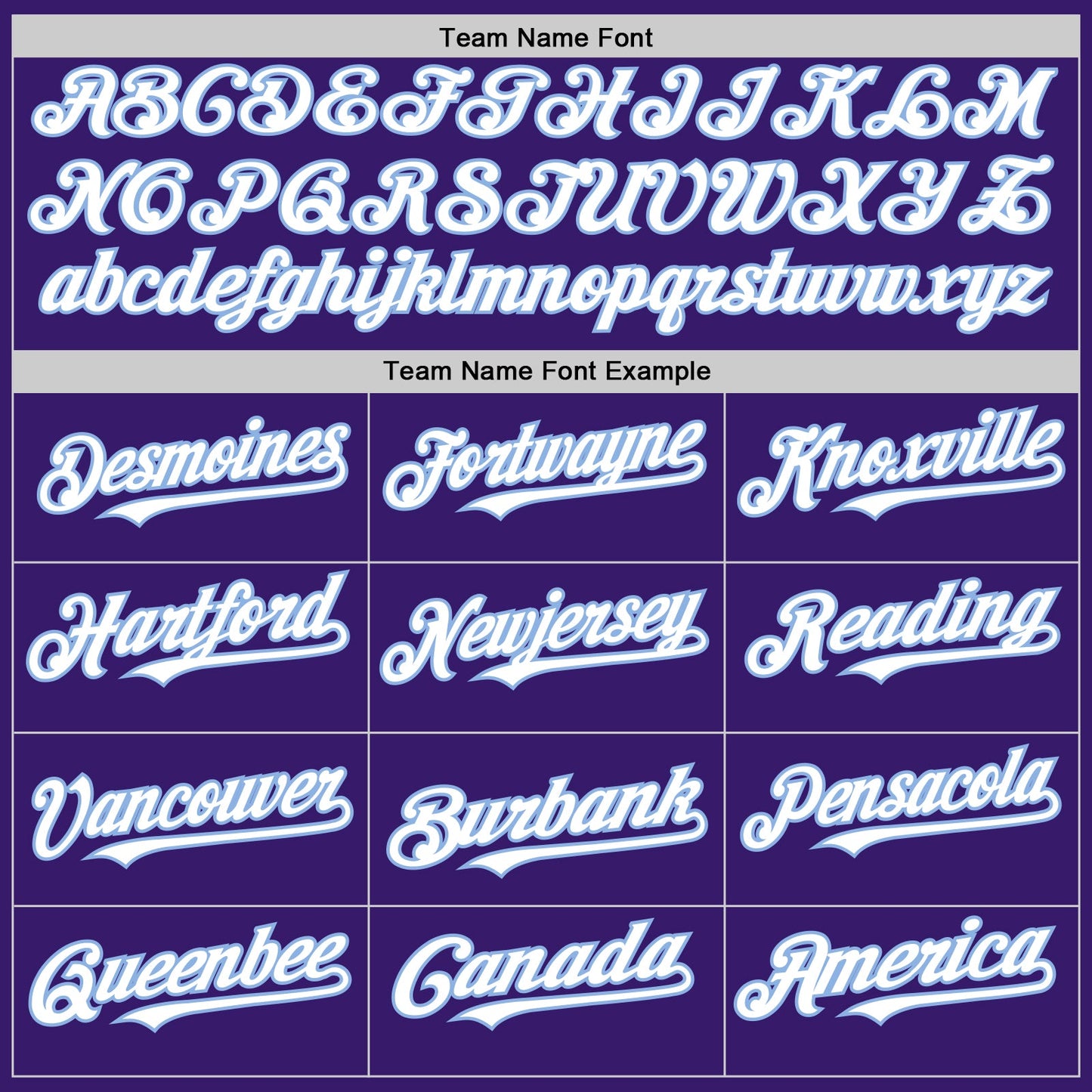 Custom Purple White-Light Blue Bomber Full-Snap Varsity Letterman Hoodie Jacket view 4