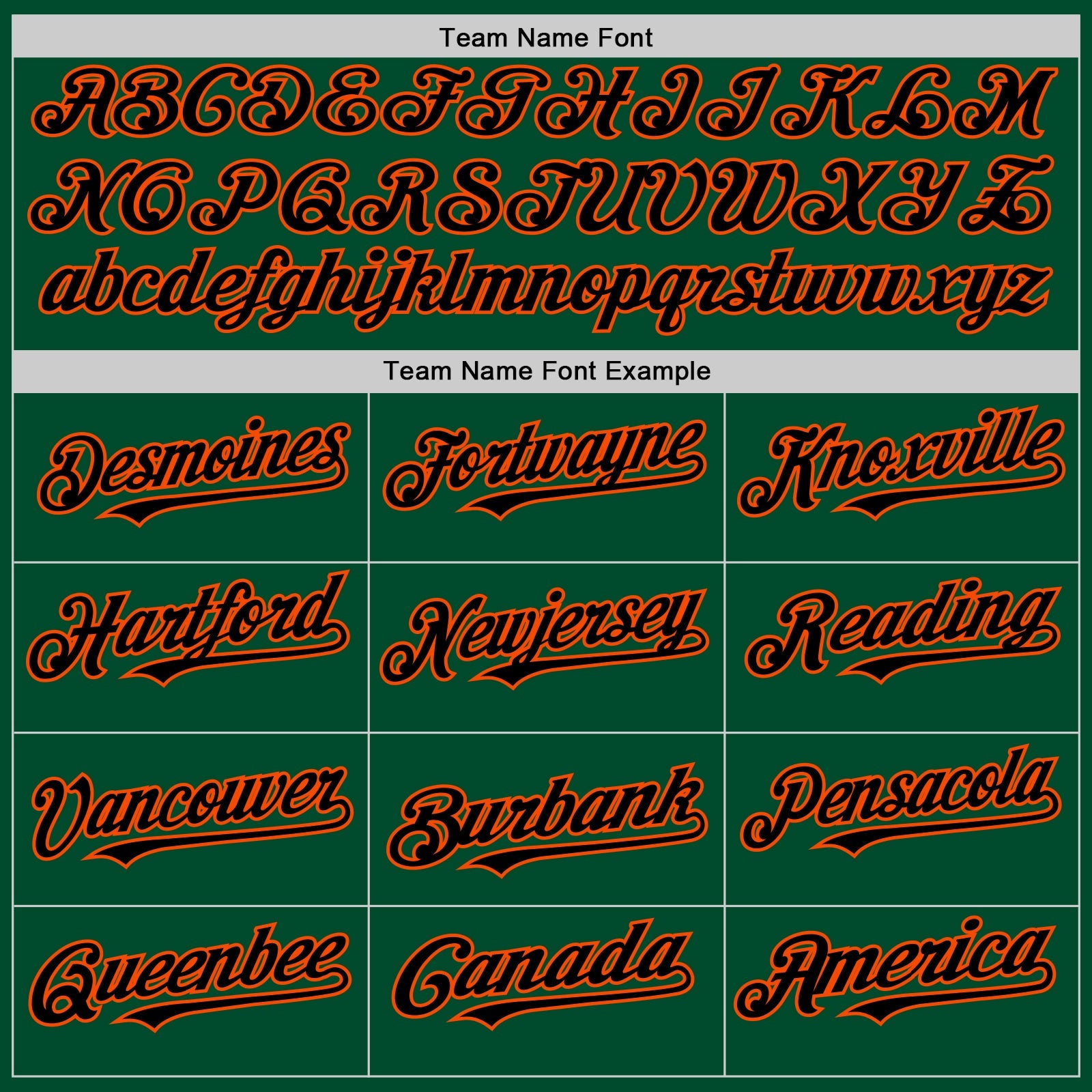 Custom Kelly Green Black-Orange Bomber Full-Snap Varsity Letterman Hoodie Jacket view 4