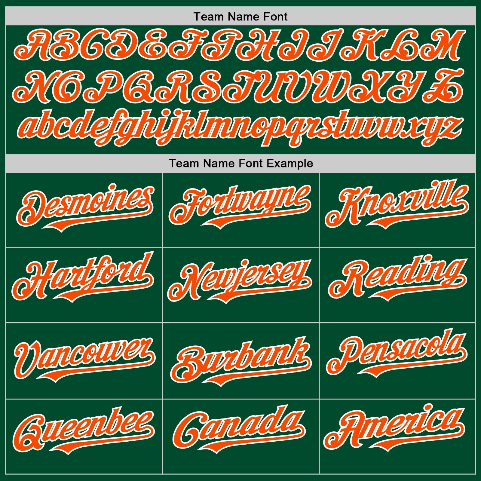 Custom Kelly Green Orange-White Bomber Full-Snap Varsity Letterman Hoodie Jacket view 4
