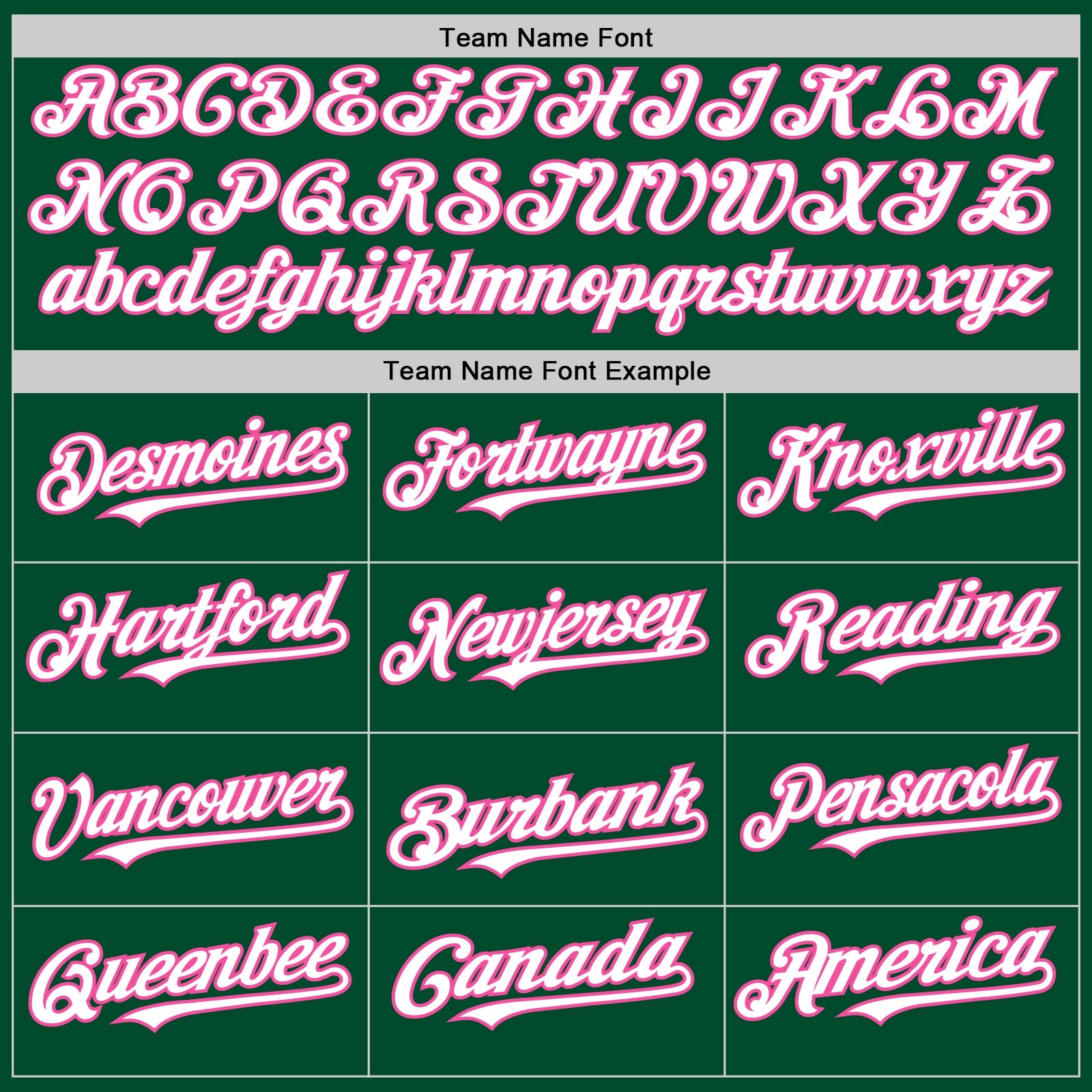 Custom Kelly Green White-Pink Bomber Full-Snap Varsity Letterman Hoodie Jacket view 4