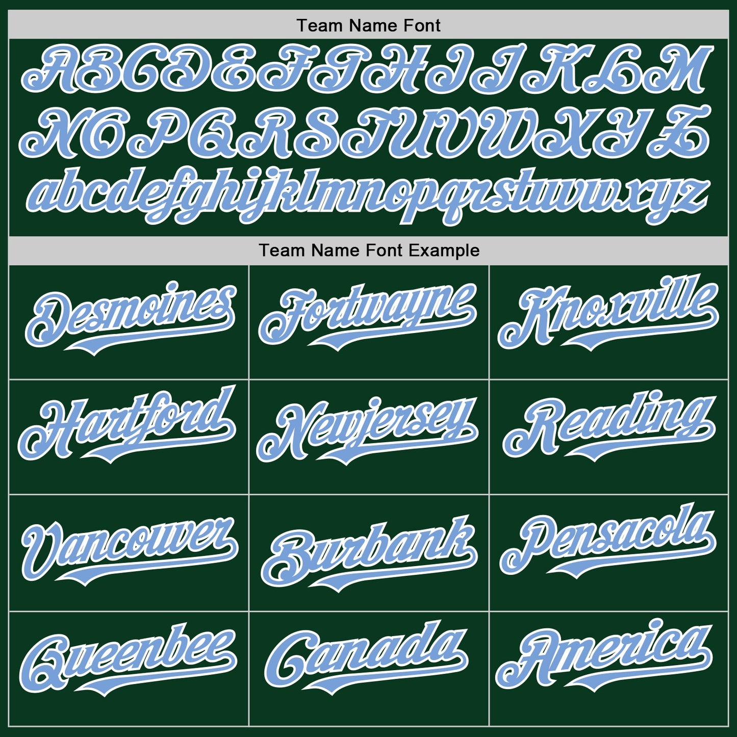Custom Green Light Blue-White Bomber Full-Snap Varsity Letterman Hoodie Jacket view 4