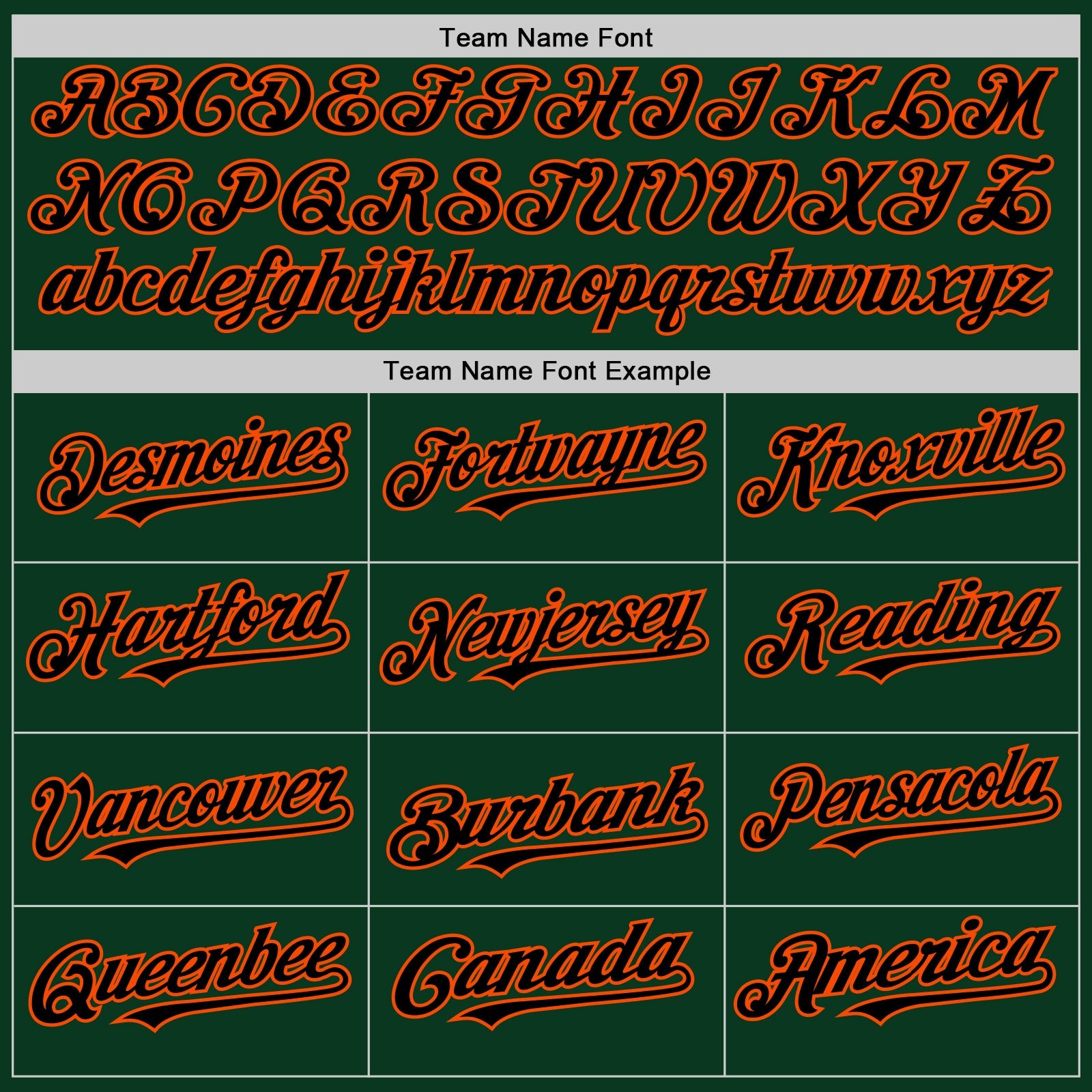 Custom Green Black-Orange Bomber Full-Snap Varsity Letterman Two Tone Hoodie Jacket view 4