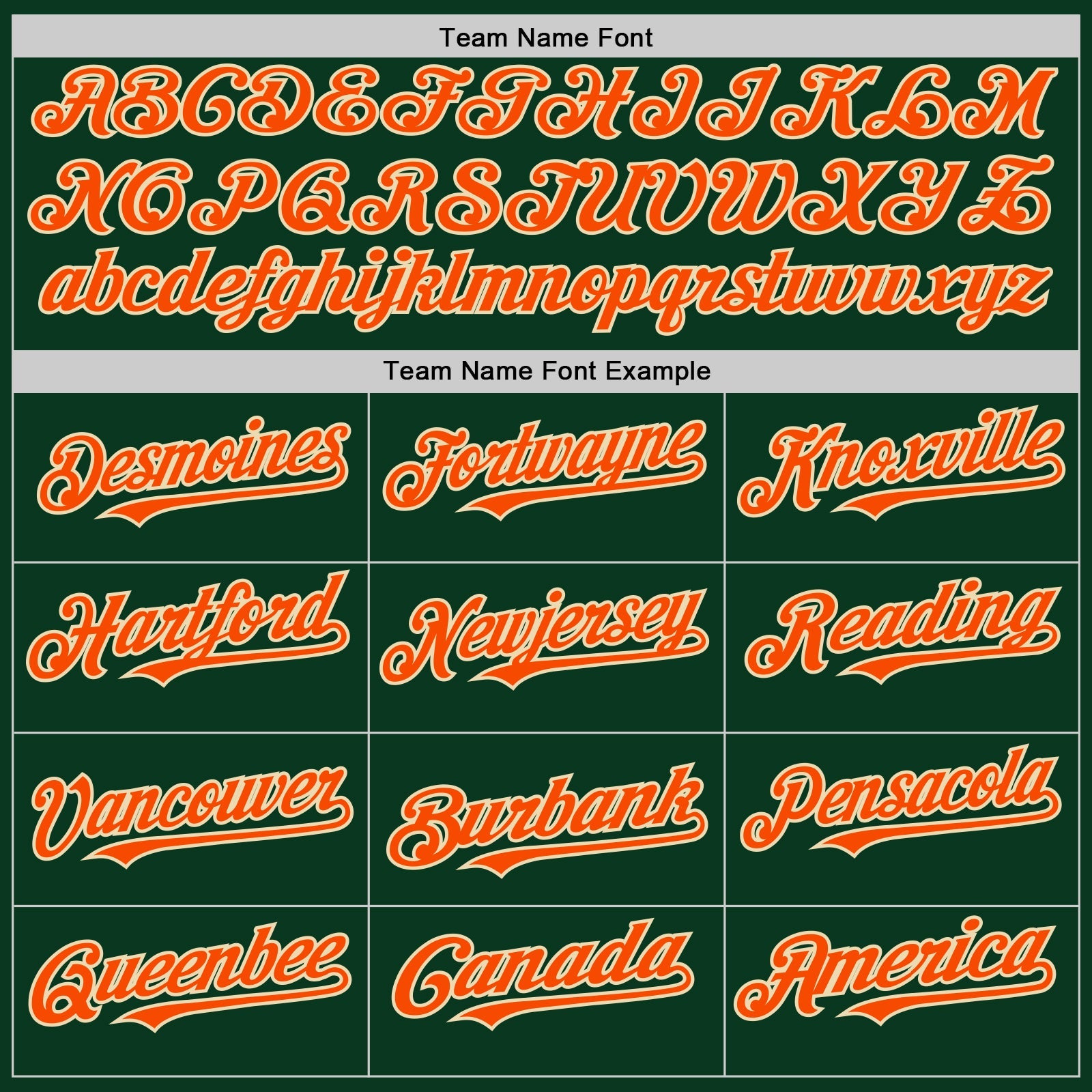 Custom Green Orange-Cream Bomber Full-Snap Varsity Letterman Two Tone Hoodie Jacket view 4