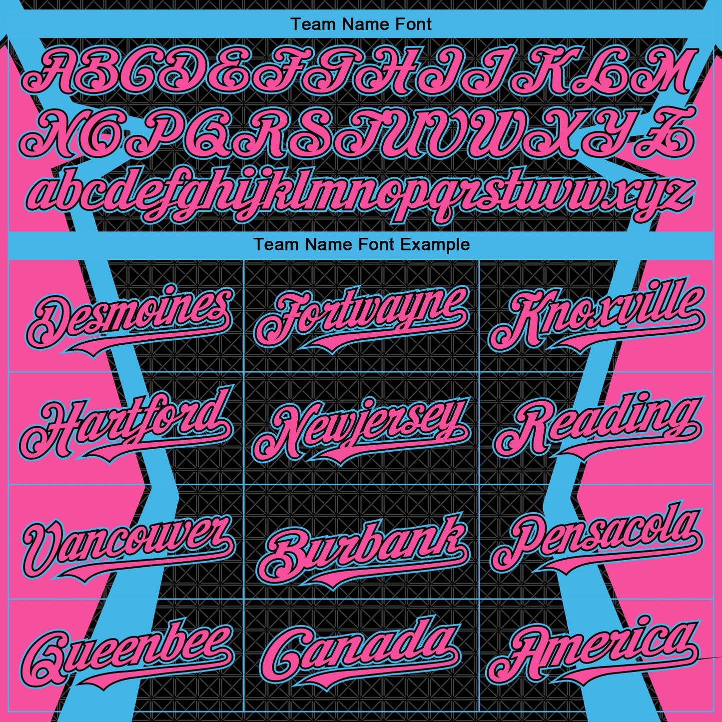 Custom Black Sky Blue-Pink Arrow 3D Pattern Design Bomber Full-Snap Varsity Letterman Hoodie Jacket view 4